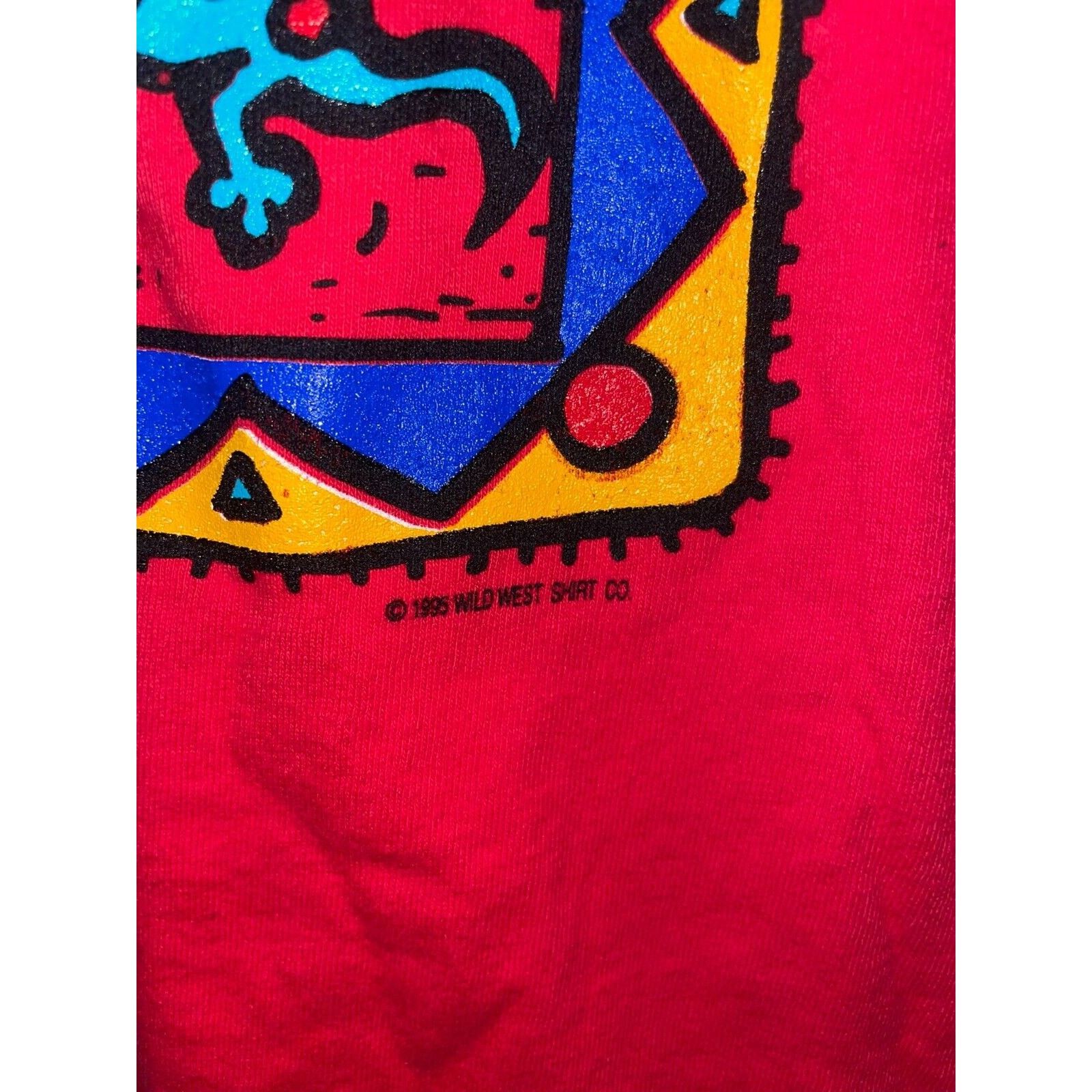 Vintage Vintage Arizona Sunshine Shirt Cactus Art Red Tee VTG 1995 L Size US L / EU 52-54 / 3 - 14 Thumbnail