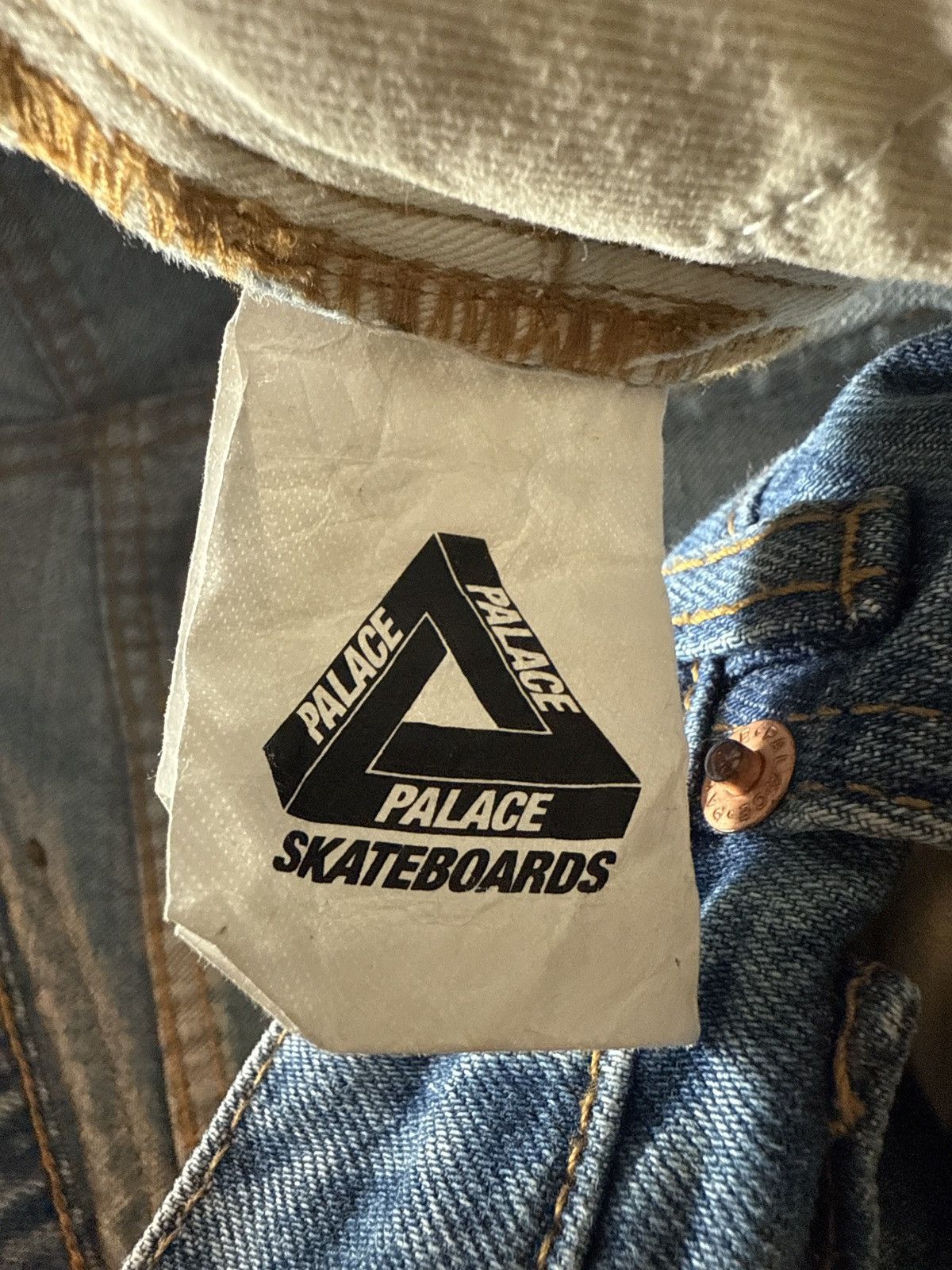 Palace Palace sticker pack denim jeans Size US 30 / EU 46 - 8 Thumbnail