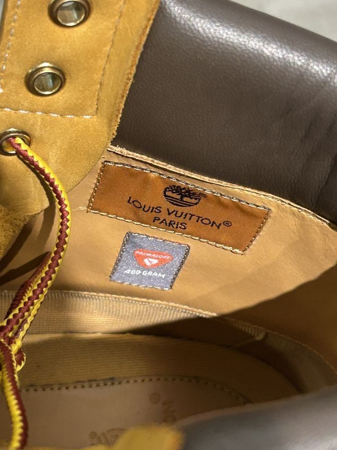 Louis Vuitton × Timberland Ankle Boots Size US 9.5 / EU 42-43 - 13 Thumbnail