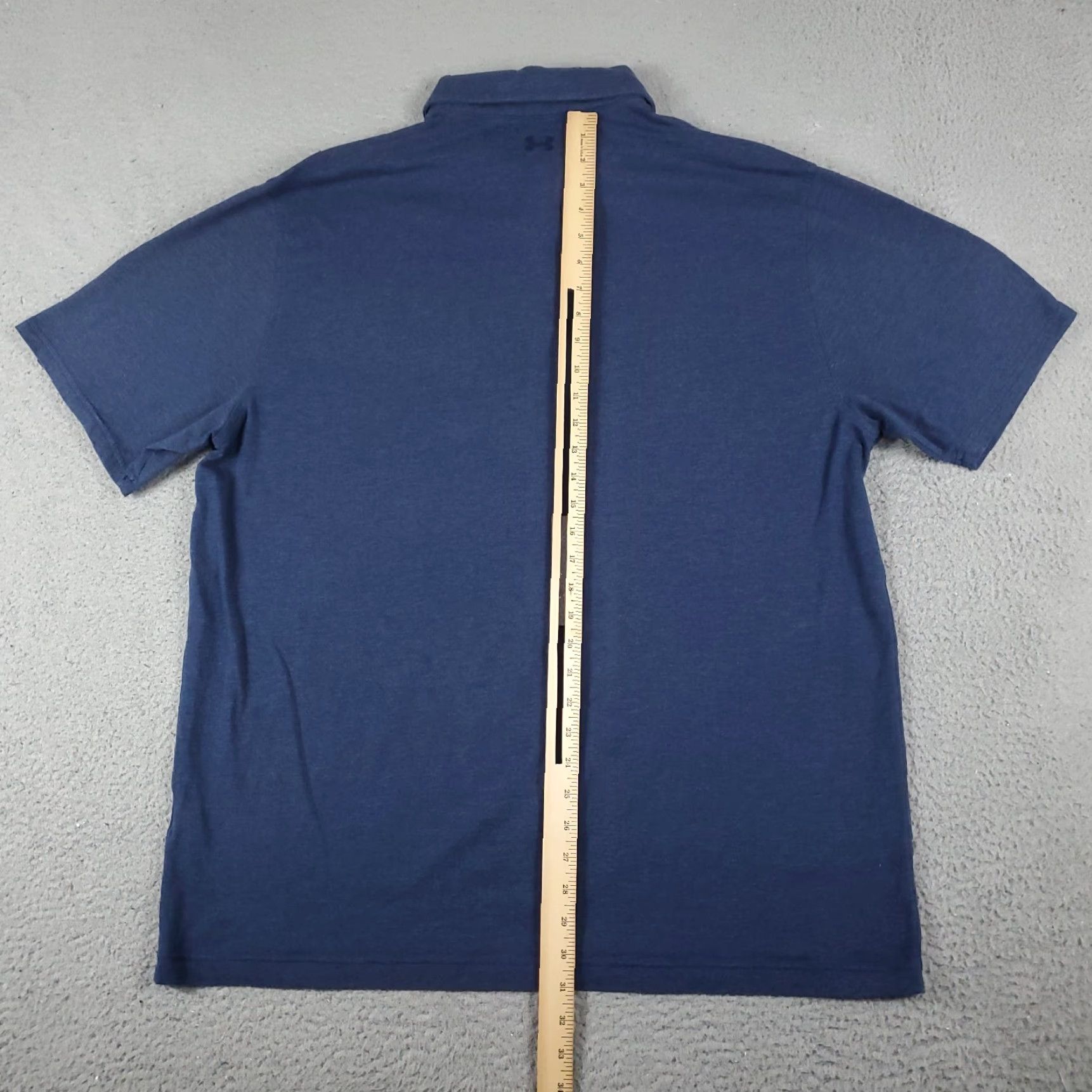 Under Armour Under Armour Polo Shirt Men's 2XL Blue Cotton Blend Golf Casual Short Sleeve Size US XXL / EU 58 / 5 - 4 Thumbnail