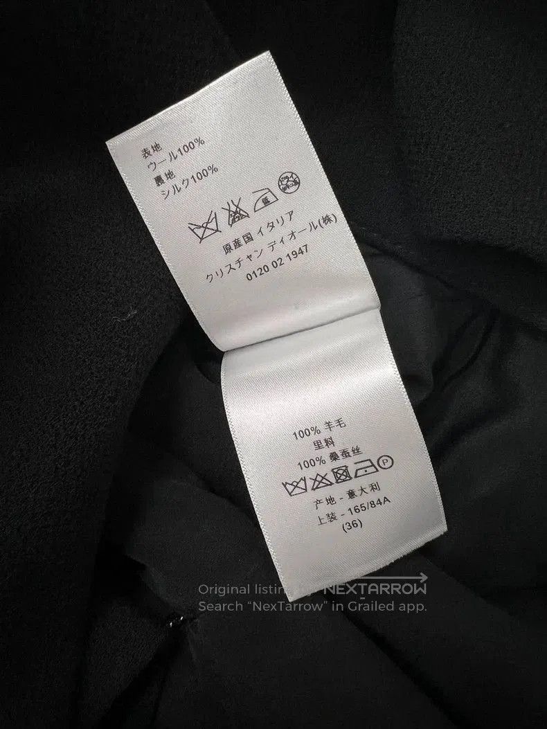 Dior Dior Black Wool Mid. Size US S / EU 44-46 / 1 - 6 Thumbnail