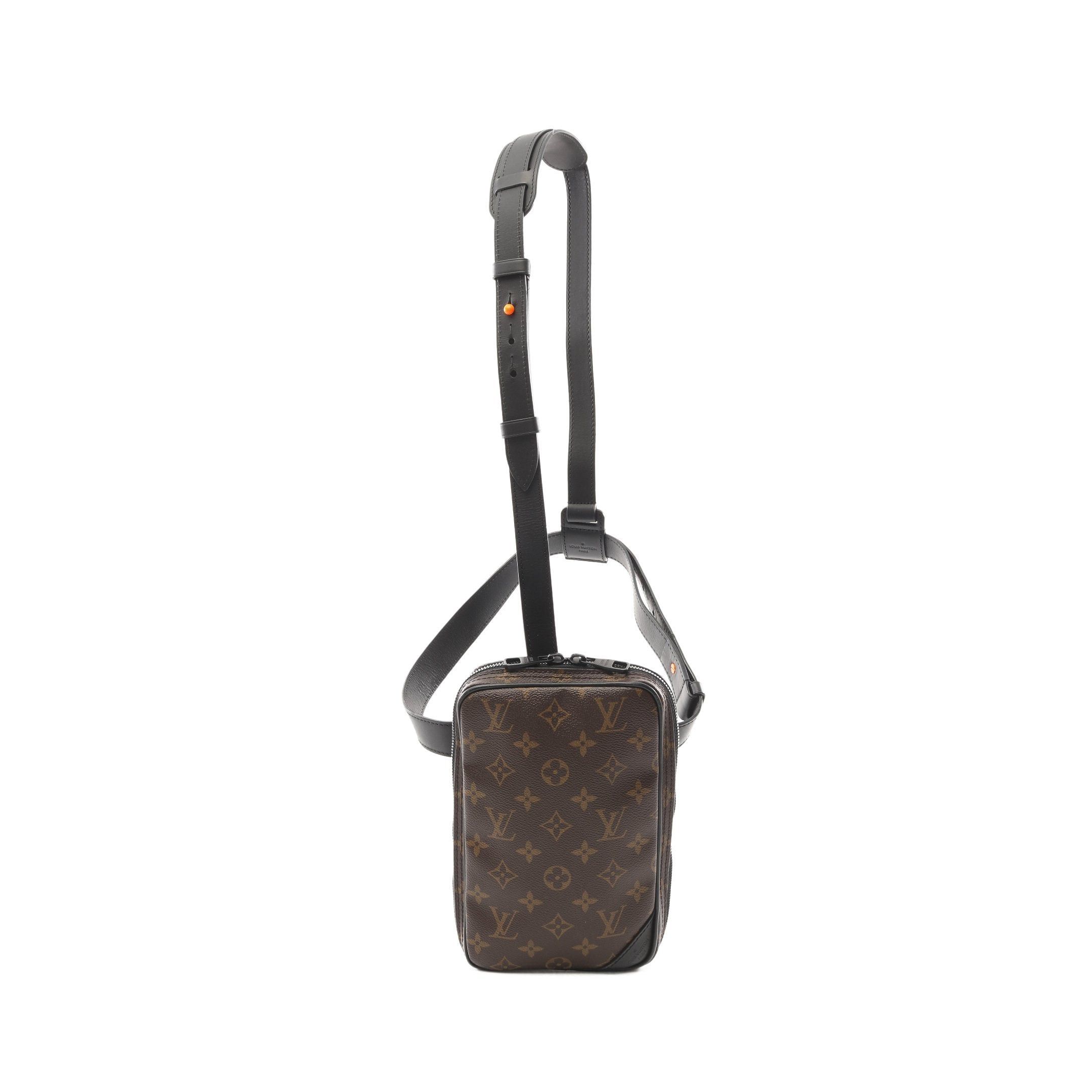 Louis Vuitton Louis Vuitton Utility Side Bag Monogram Solar Lei Waist Body Leather Brown Black Size ONE SIZE - 1 Thumbnail