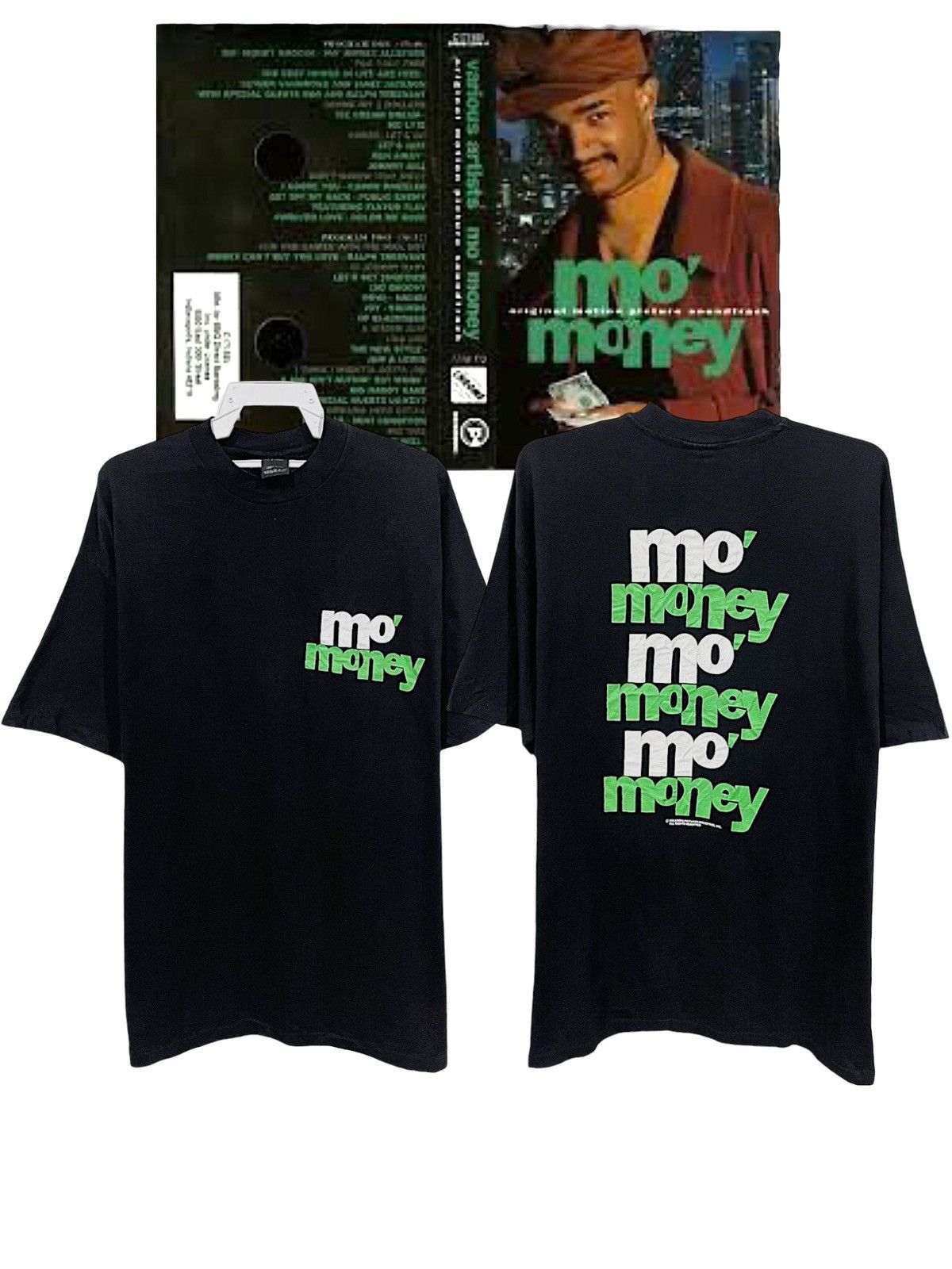 Grailed Vintage 90s Mo' Money Damon Wayans Movie Tee Size US XL / EU 56 / 4 - 1 Thumbnail