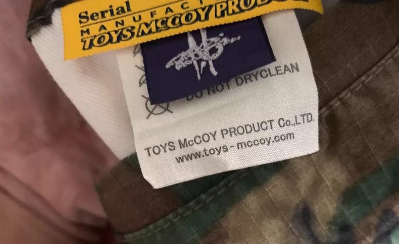 TOYS McCOY TOYS McCoy m65 jacket John Lennon camouflage, embroidered Size US M / EU 48-50 / 2 - 9 Thumbnail