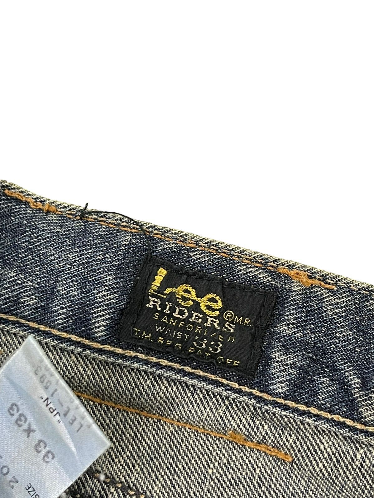 Lee Flare Jeans Lee Japan Dirty Distress Boot Cut 7🟦8 Size US 33 - 12 Thumbnail