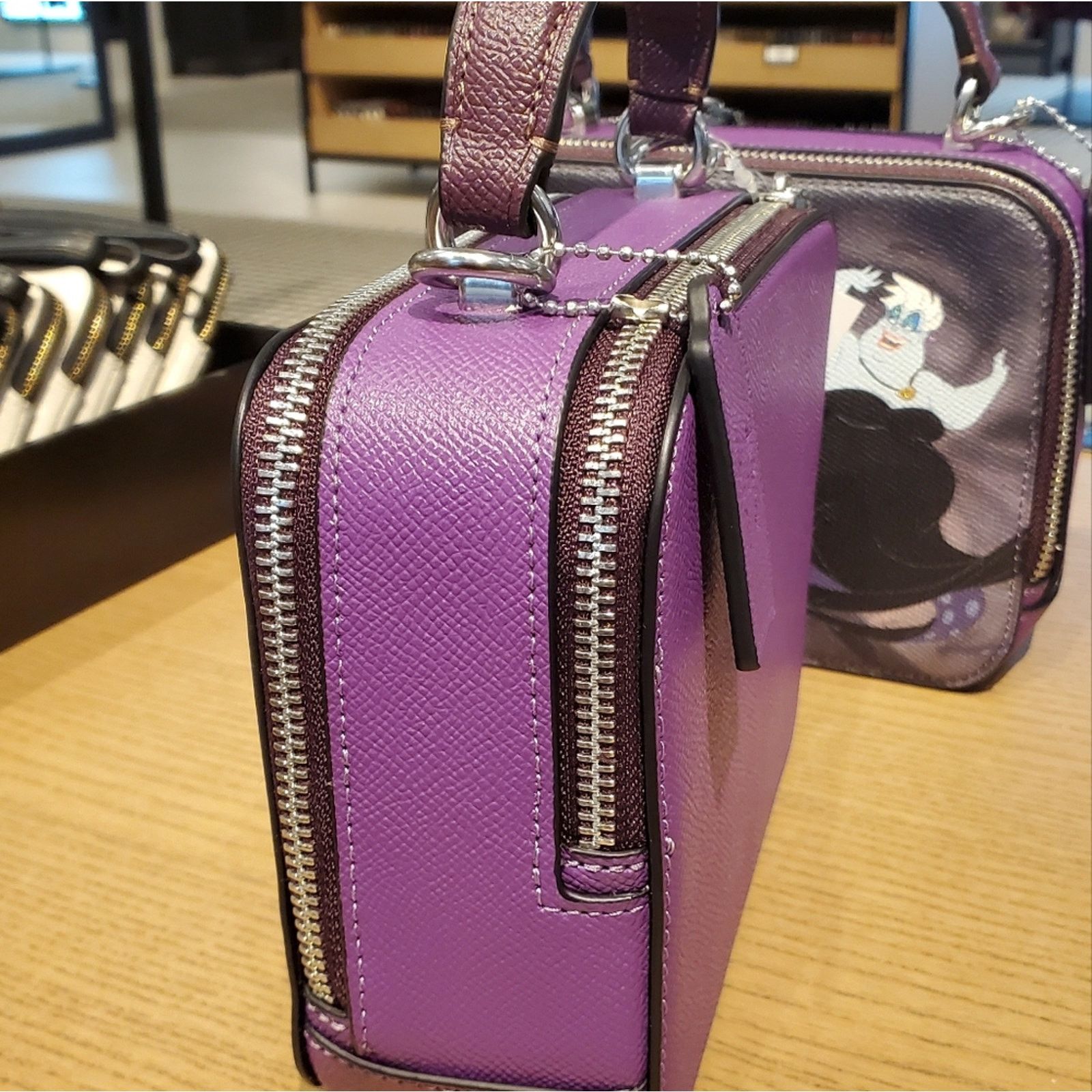Coach Coach Disney Box Crossbody With Ursula Motif Size ONE SIZE - 4 Thumbnail