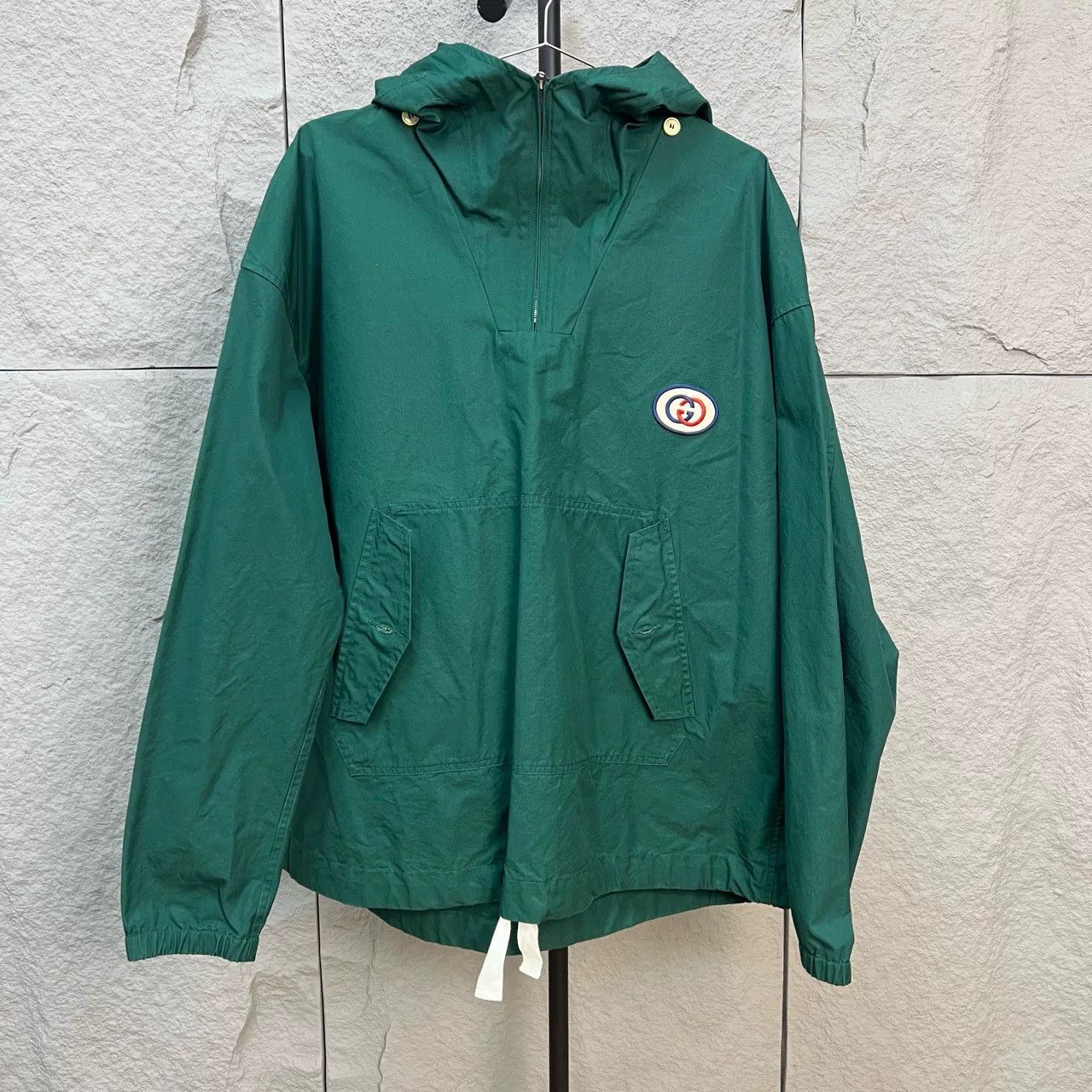 Gucci Half-Zip Windbreaker Jacket
