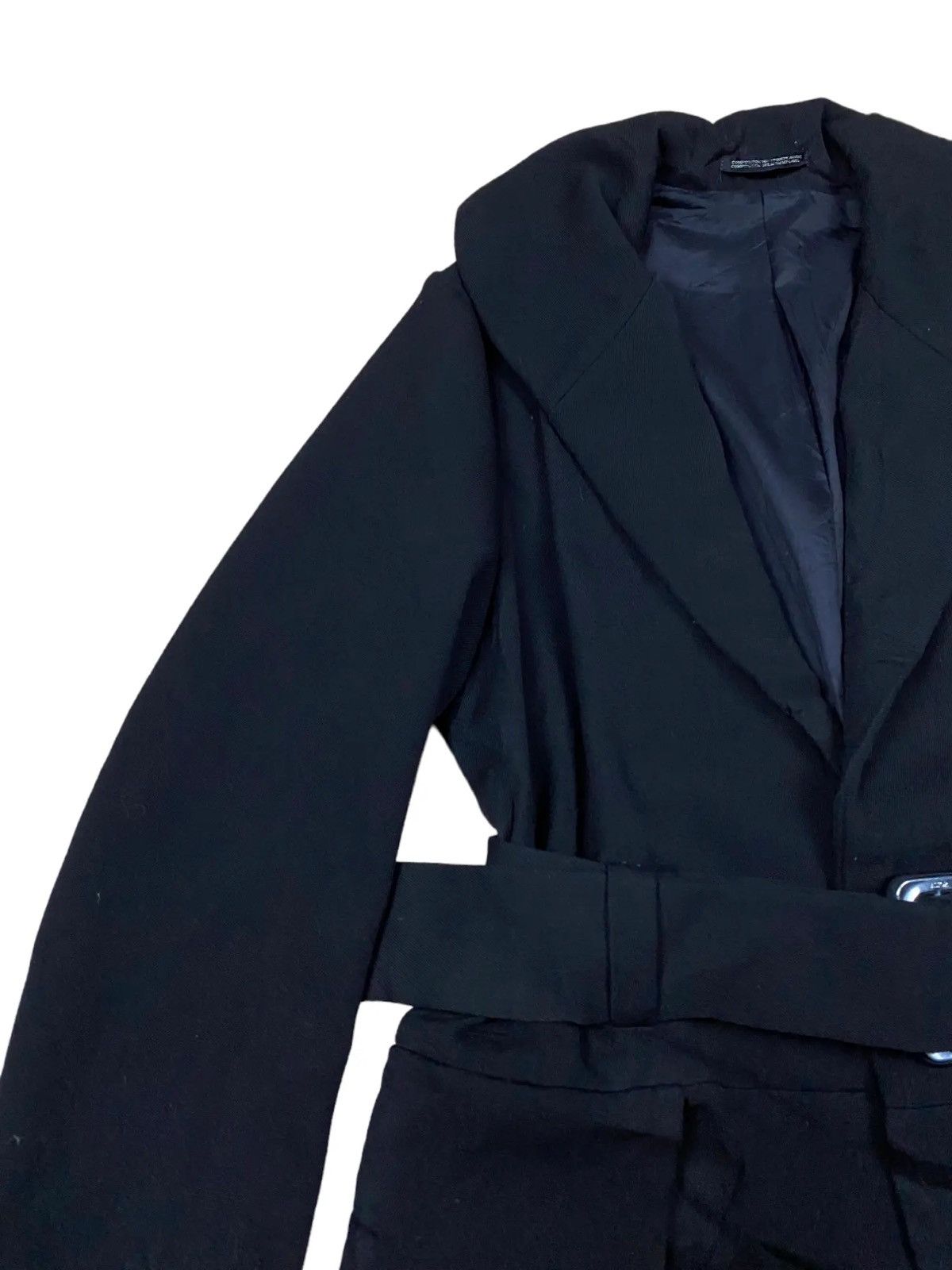 Yohji Yamamoto ✅️Yohji Yamamoto Black Belt Strap Across Waist Size L / US 10 / IT 46 - 7 Thumbnail