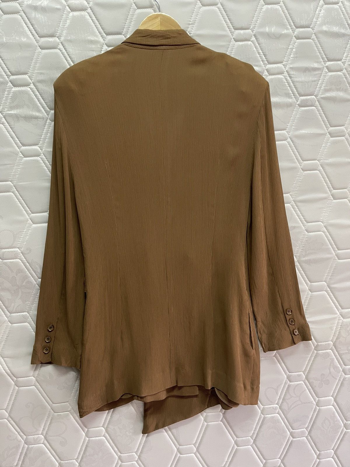 Japanese Brand VINTAGE KEIKO KISHI NOSH PLEAT PLEASE FABRIC COAT Size M / US 6-8 / IT 42-44 - 3 Thumbnail