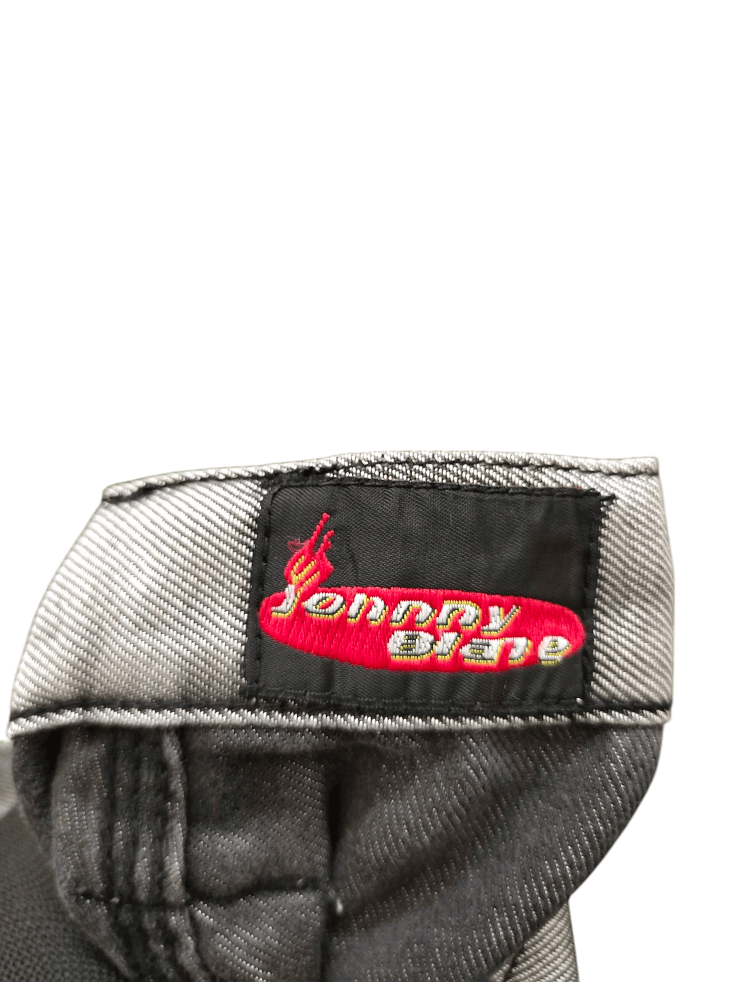 JNCO Vintage Y2k Johnny Blaze Skull Fire Embroidered Baggy Jeans Size US 38 / EU 54 - 14 Thumbnail