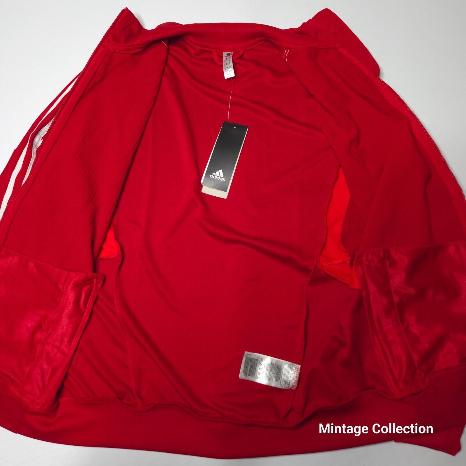 Adidas NEW ADIDAS YOUTH BOYS SIZE L RED TIRO 19 SOCCER TRACK JACKET Size US L / EU 52-54 / 3 - 7 Thumbnail