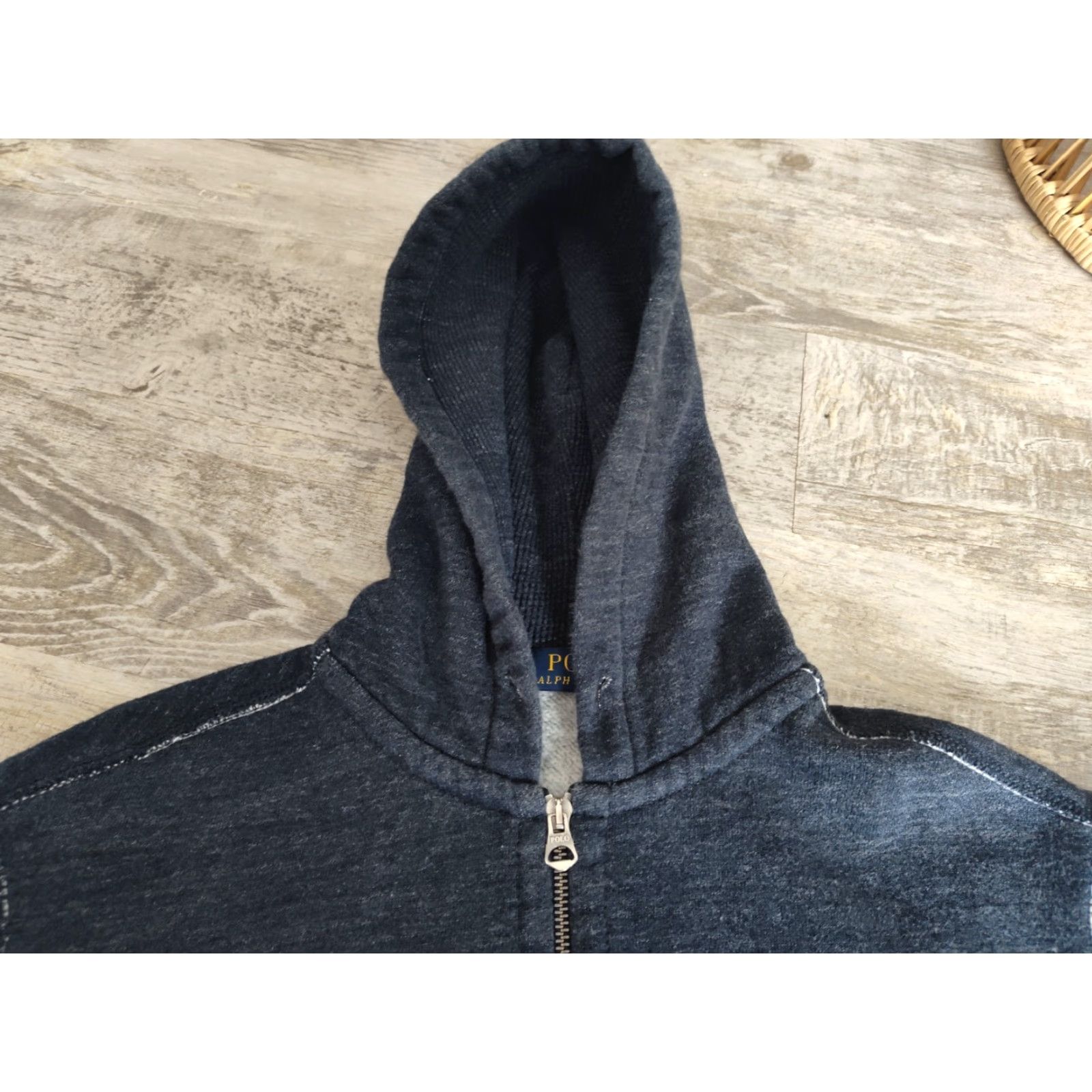 Polo Ralph Lauren Full Zip Navy Hoodie Men's M