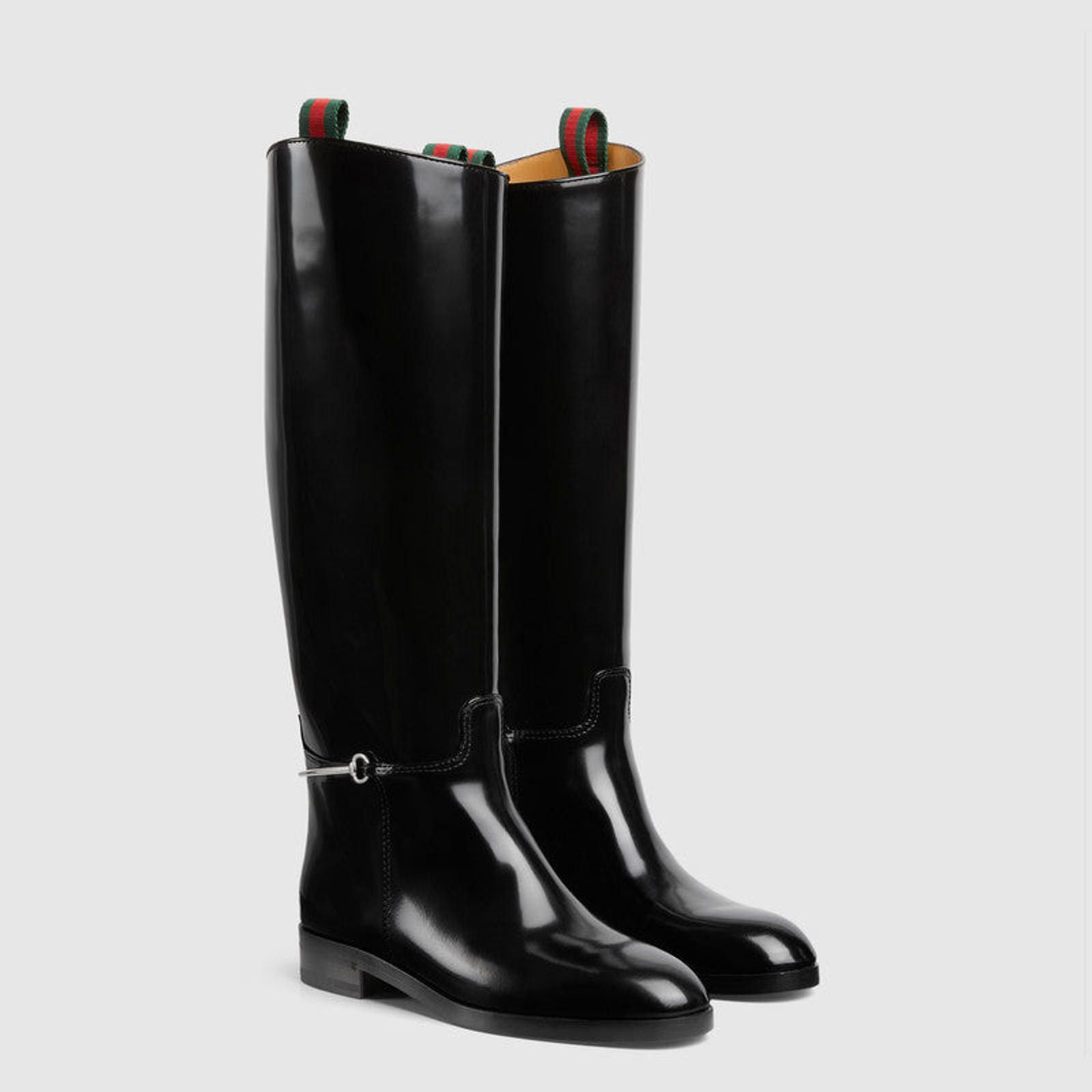 Gucci Gucci Slim Horsebit Leather Boots Size US 5.5 / IT 35.5 - 2 Thumbnail