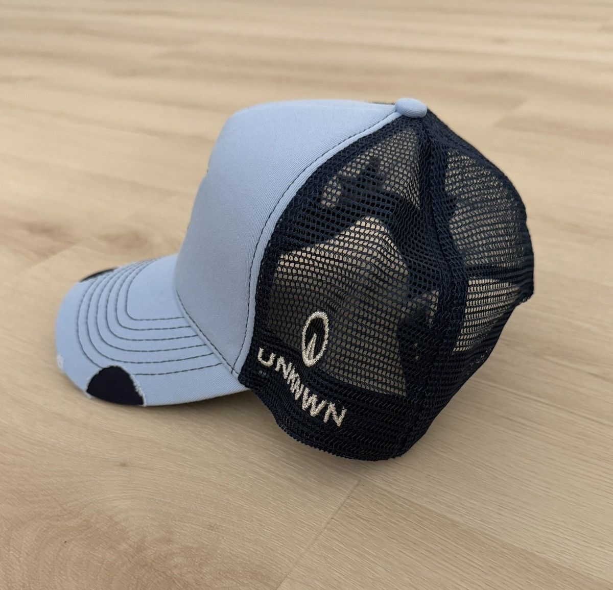 LaRopa LaRopa x UNKNWN Miami Marlins Exclusive Trucker Hat Blue Size ONE SIZE - 7 Thumbnail