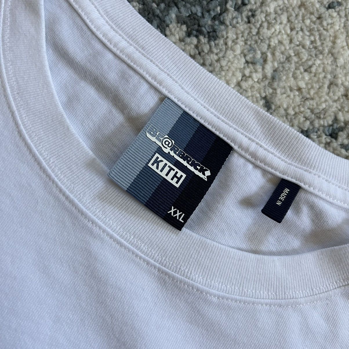 Kith × Medicom Toy × Ronnie Fieg 2019 KiTH x BE@RBRiCK HiGH DENSiTY FELT LOGO L/S TEE Size US XXL / EU 58 / 5 - 5 Thumbnail