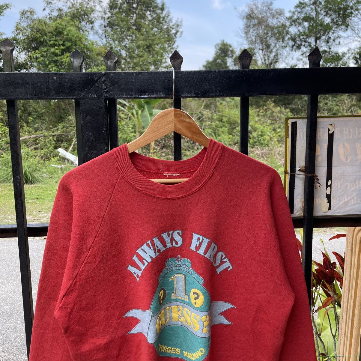 Guess 🔥Vintage 80s Guess Georges Marciano Jumper Sweatshirts Size US M / EU 48-50 / 2 - 4 Thumbnail