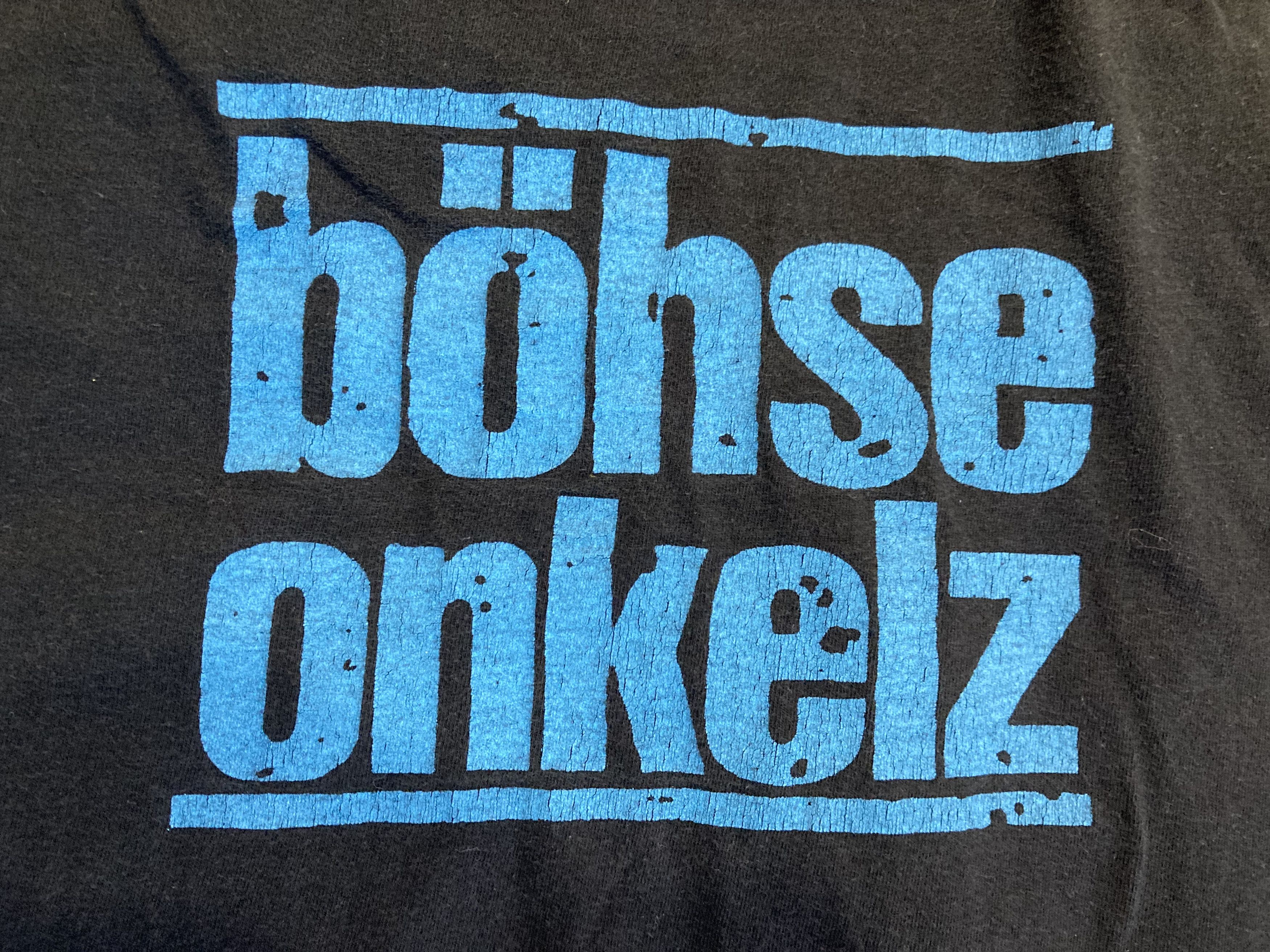 Band Tees Vtg Bohse Onkelz Es Ist Soweit Album Cover T-Shirt Size US XL / EU 56 / 4 - 7 Thumbnail
