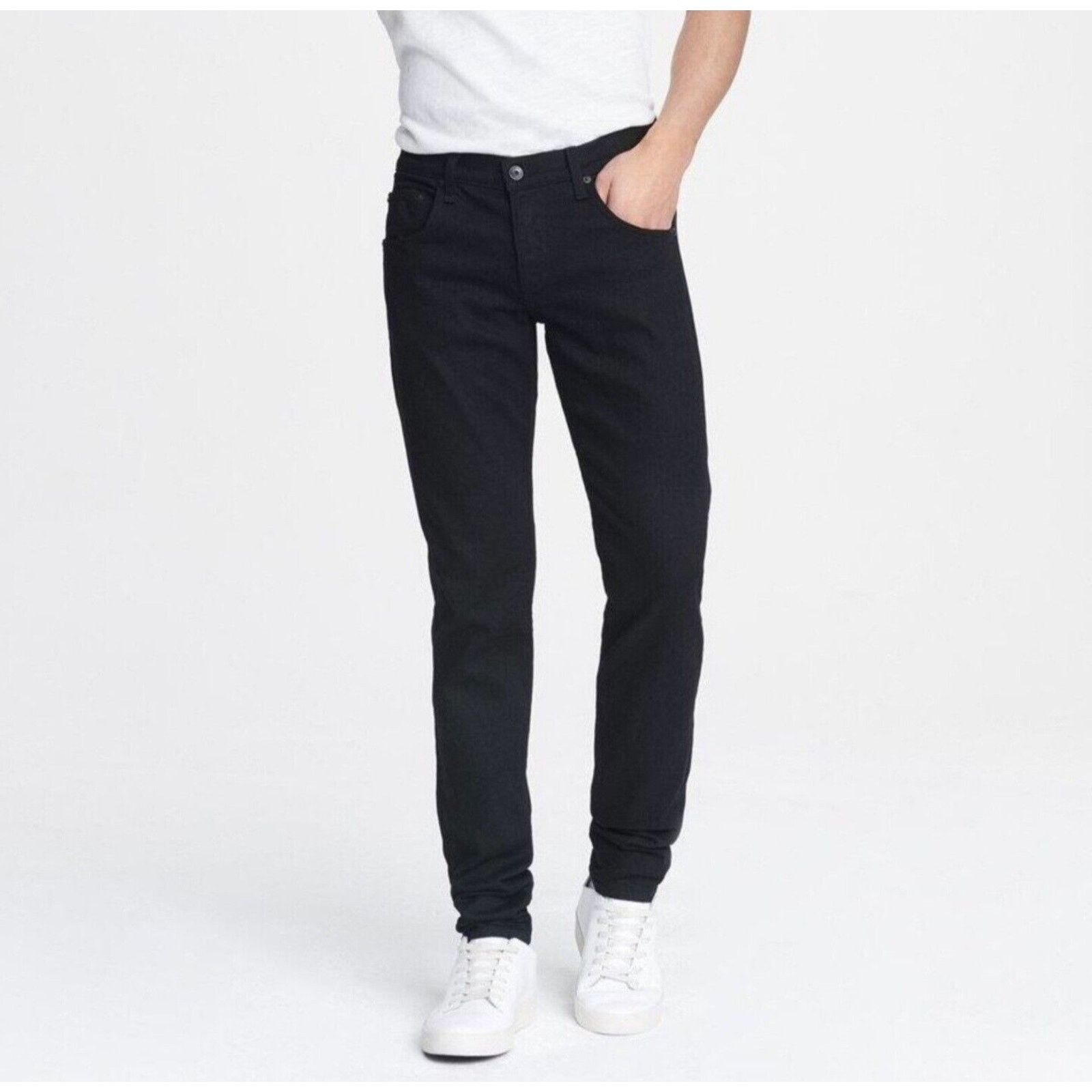 Rag & Bone Rag & Bone Mens Fit 1 Extra Slim Button Fly Jeans 30×33 Size US 30 / EU 46 - 1 Thumbnail