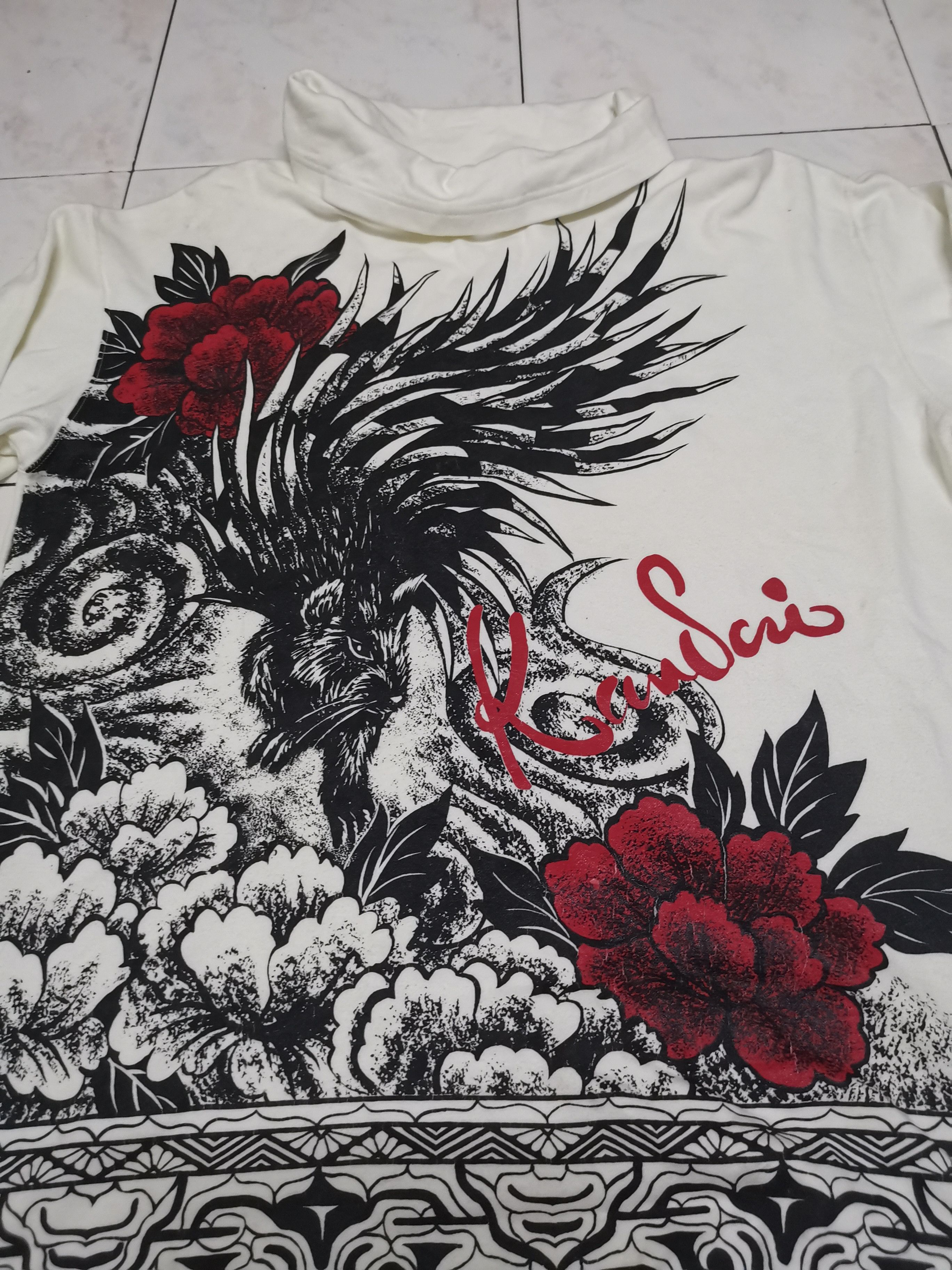 Japanese Brand × Kansai Yamamoto Vintage kansai yamamoto o2 flora turtle neck design Size US L / EU 52-54 / 3 - 10 Thumbnail