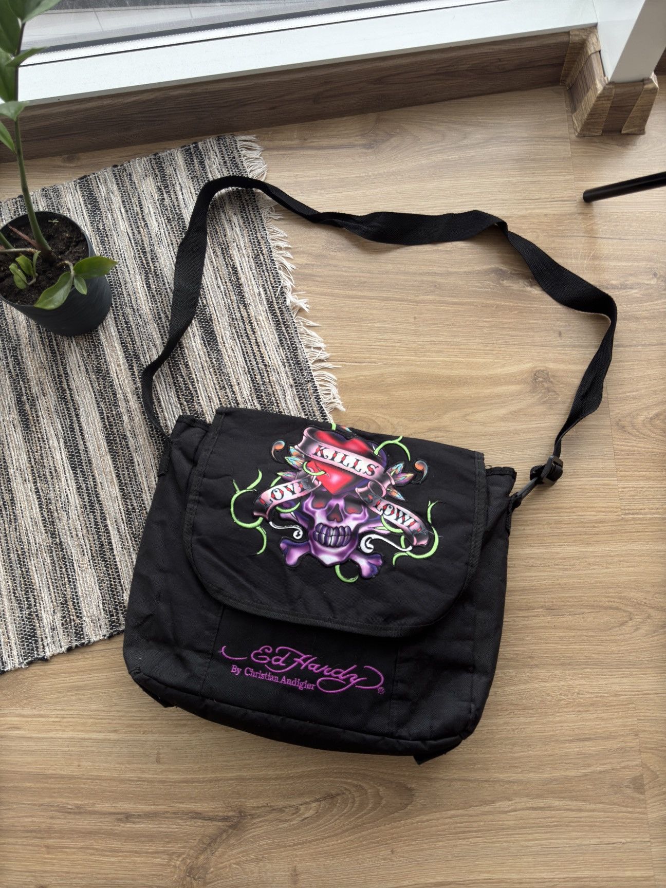 Christian Audigier × Ed Hardy Ed Hardy by Christian Audigier Big shoulder cross body bag Size ONE SIZE - 2 Thumbnail