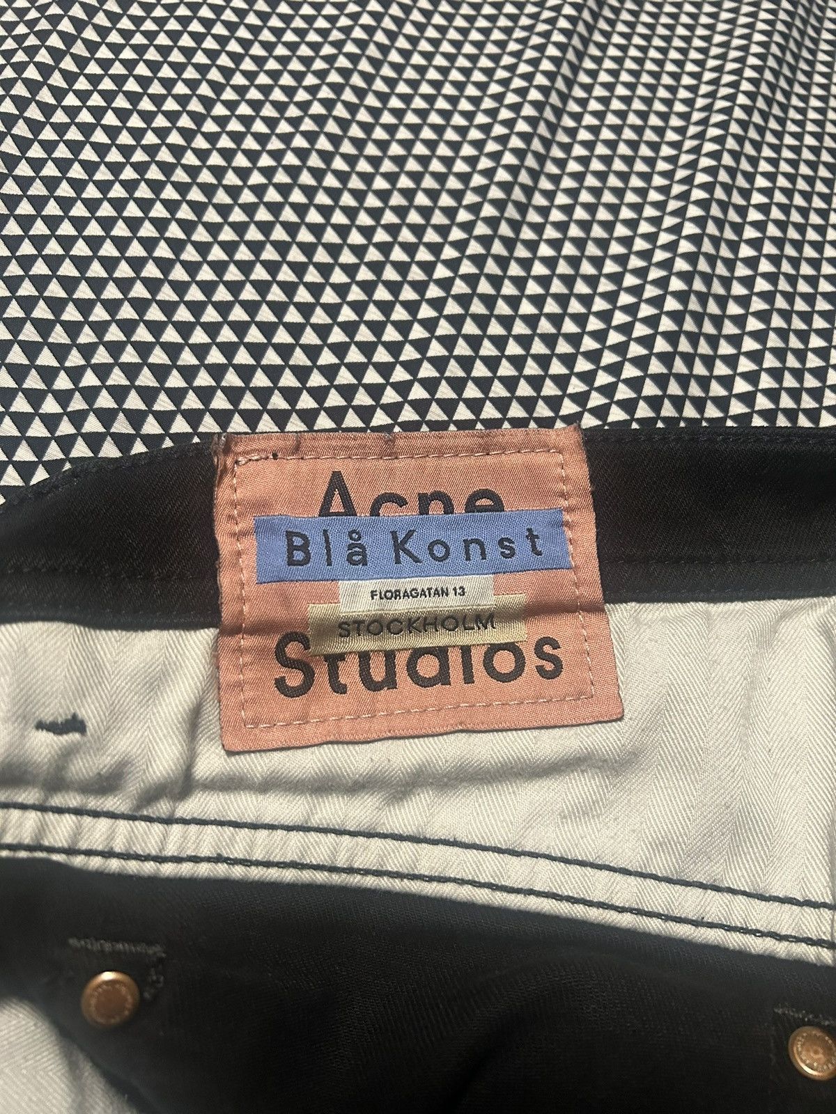 Acne Studios Black Acne Studios Jeans Size US 32 / EU 48 - 4 Thumbnail