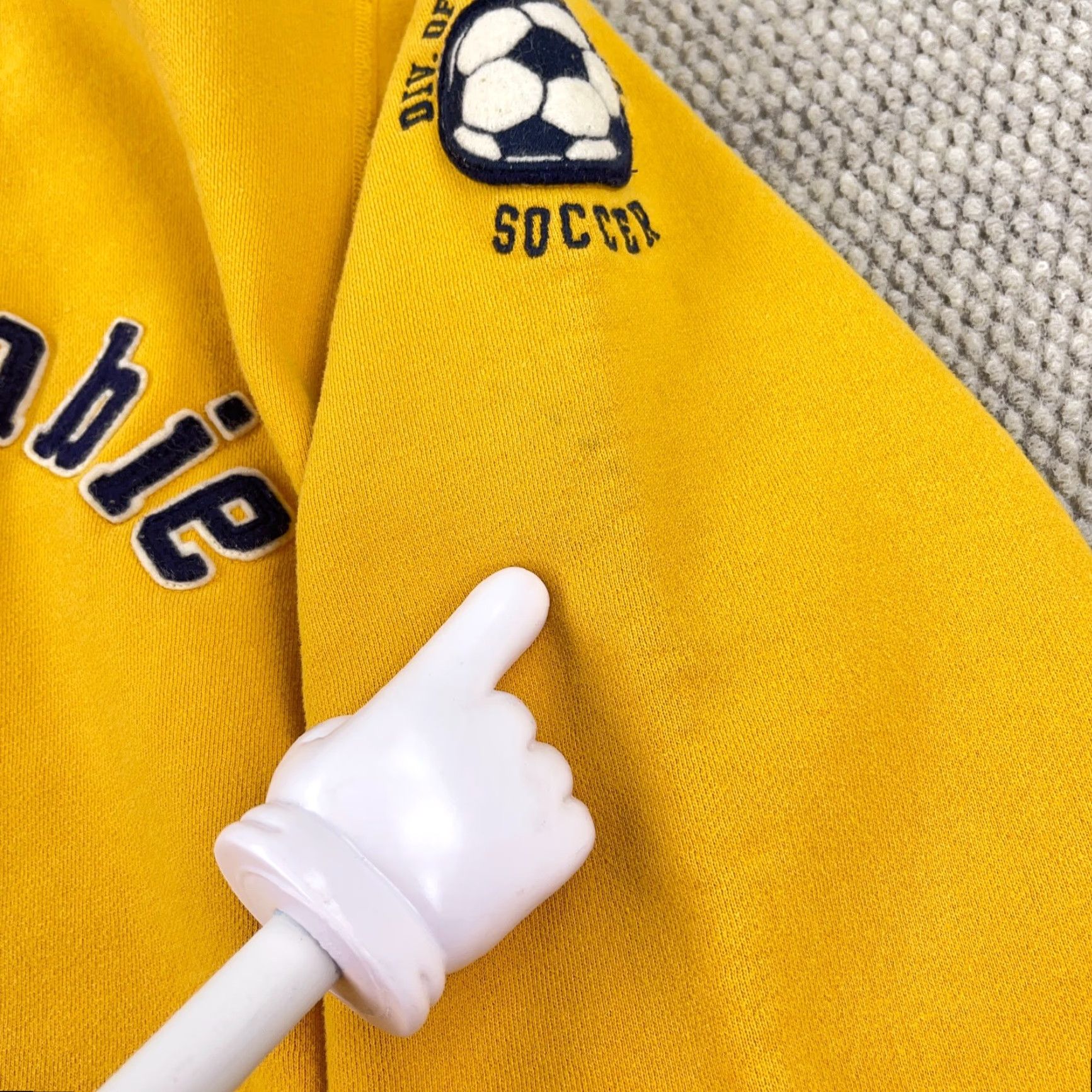 Abercrombie & Fitch Abercrombie & Fitch Sweatshirt Mens XL Yellow Crewneck VTG Size US XL / EU 56 / 4 - 7 Thumbnail