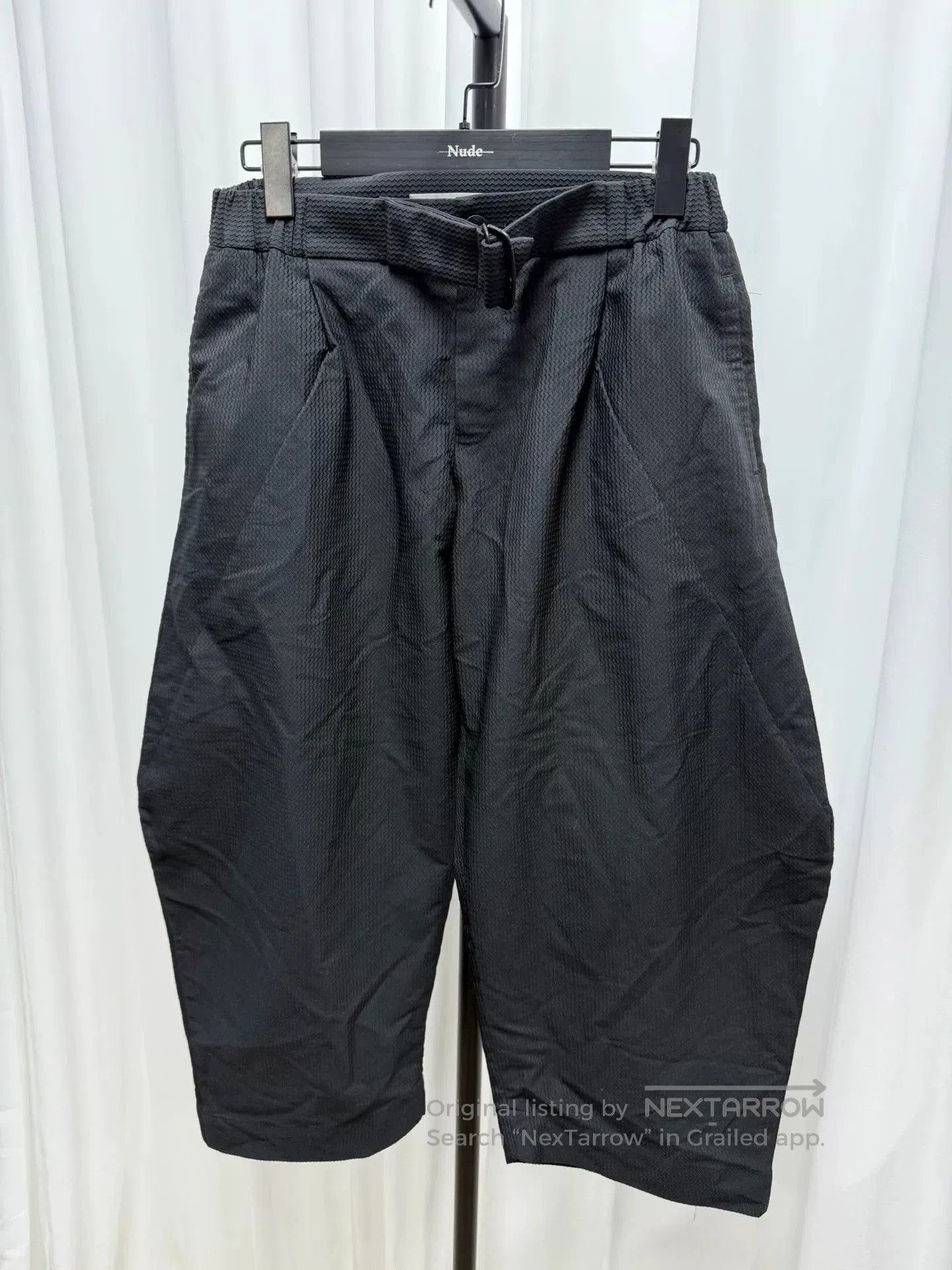 Issey Miyake Issey Miyake Men Pleated Capri Pants. Size US 26 / EU 42 - 1 Thumbnail