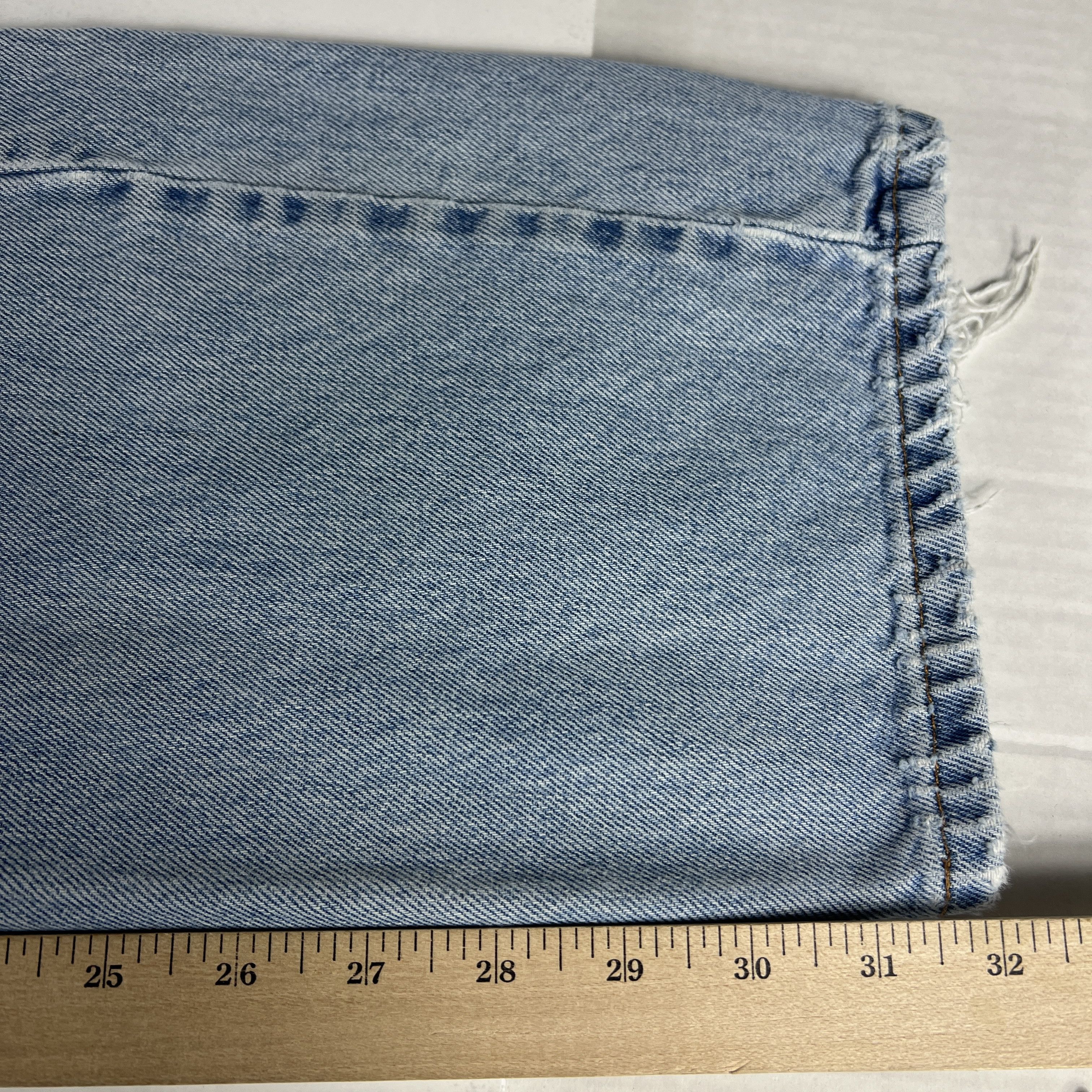 Levi's × Vintage Y2K Levi's Jeans 505 Straight Blue Faded Grunge Cotton Denim Size US 33 - 20 Thumbnail
