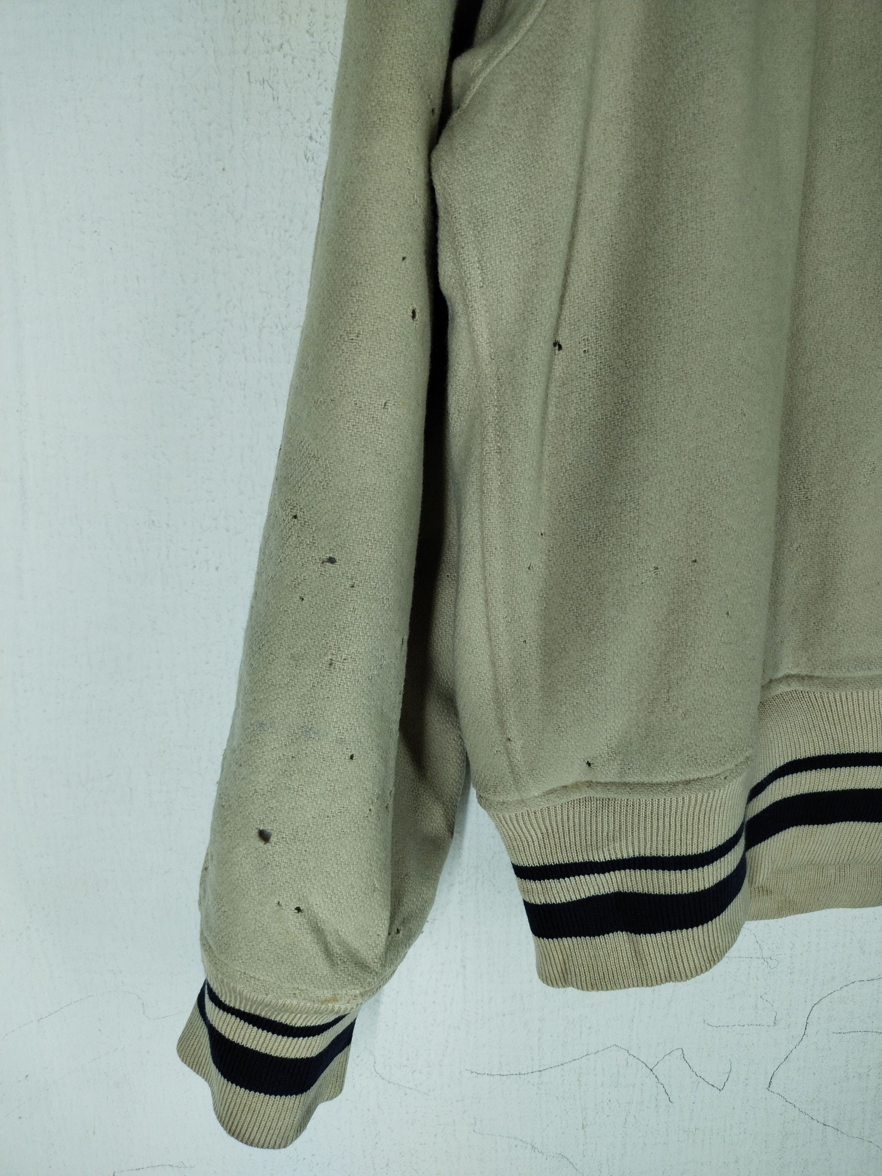 PPFM 80's Vintage PPFM Peyton Palace Sport Wool Bomber Jacket Size US L / EU 52-54 / 3 - 10 Thumbnail