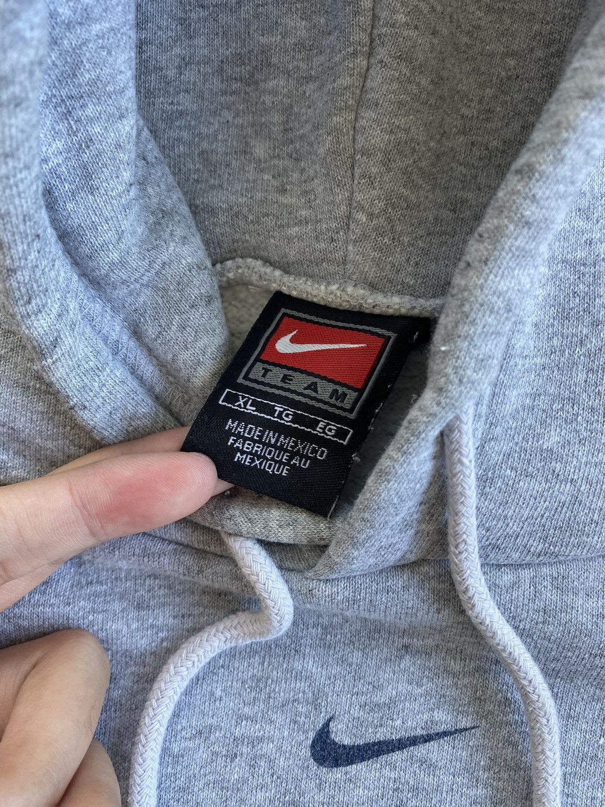 Nike Vintage 90’s Nike Syracuse University Center Swoosh Hoodie💫 Size US XL / EU 56 / 4 - 5 Thumbnail
