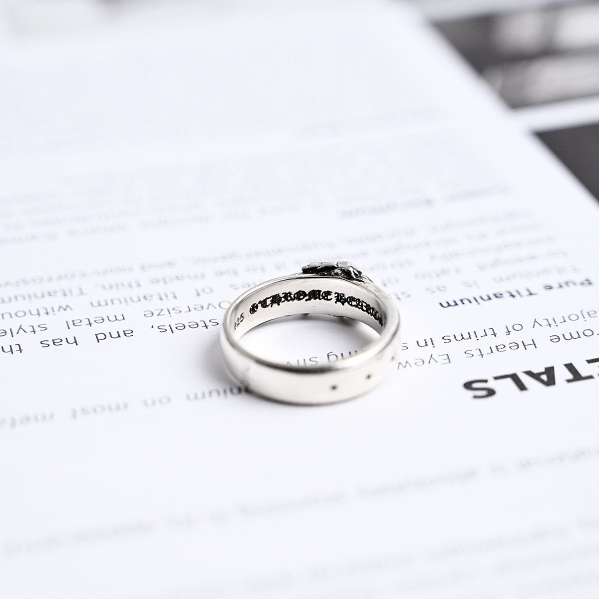 Chrome Hearts CHROME HEARTS BELTED GNSLNGR RING SILVER Size ONE SIZE - 4 Thumbnail
