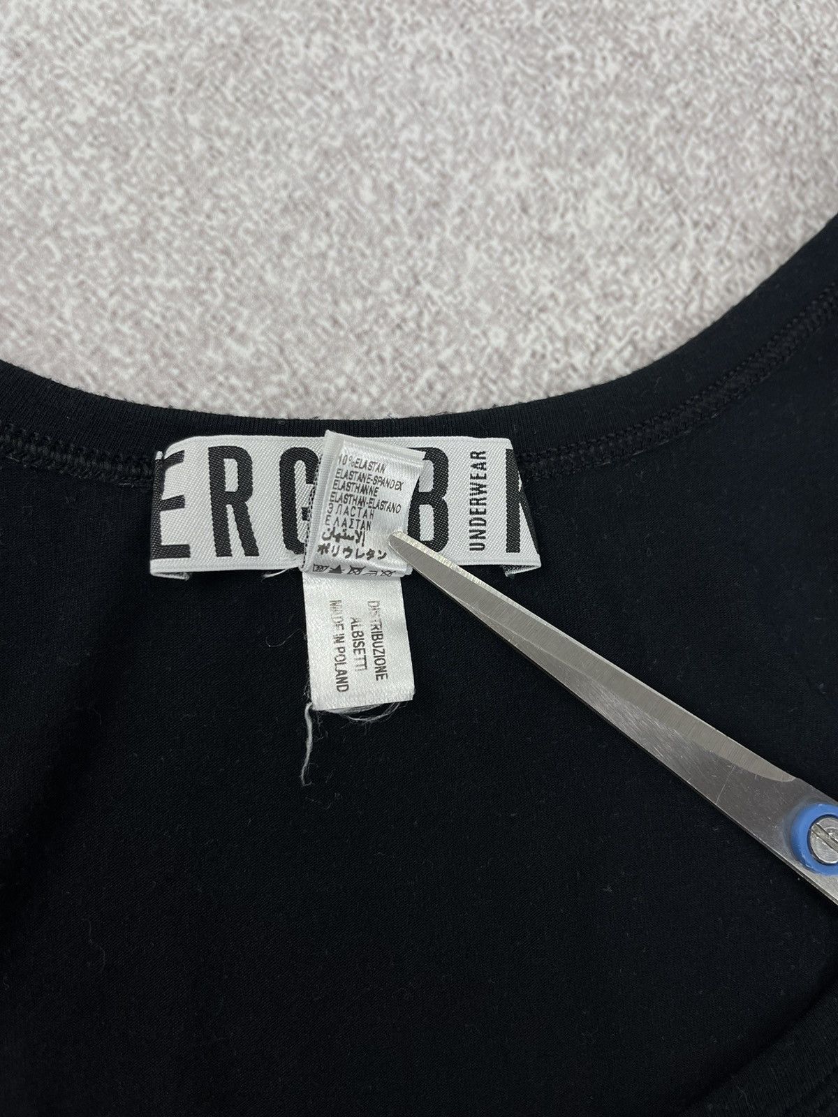 Dirk Bikkembergs Bikkemsberg Cotton Tank Top Black Size S Size US S / EU 44-46 / 1 - 8 Thumbnail