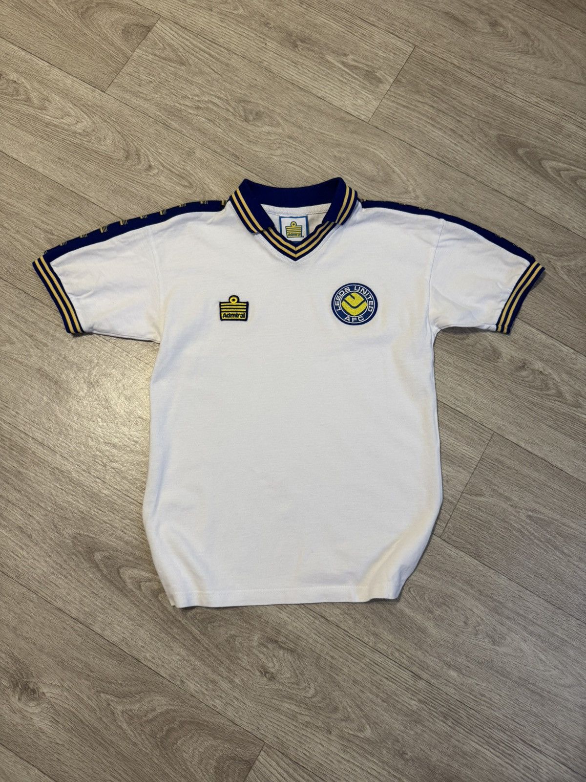 Vintage 🔷Retro Admiral Leeds United 1976/77/78 Soccer jersey🔷 Size US M / EU 48-50 / 2 - 1 Thumbnail