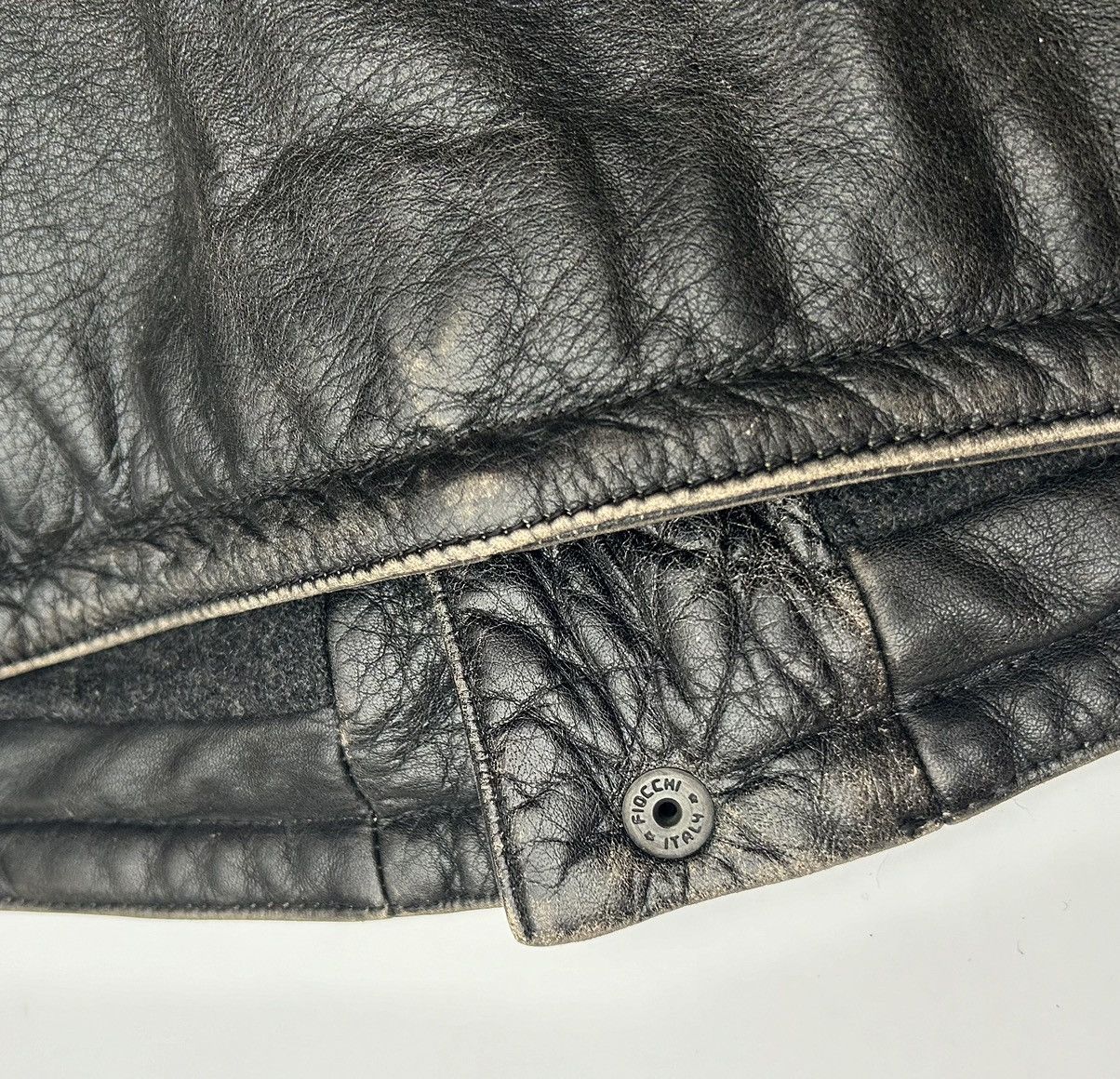 Hein Gericke × Vintage Vintage Hein Gericke Faded Leather Cafe Racer Biker Jacket Size US M / EU 48-50 / 2 - 10 Thumbnail