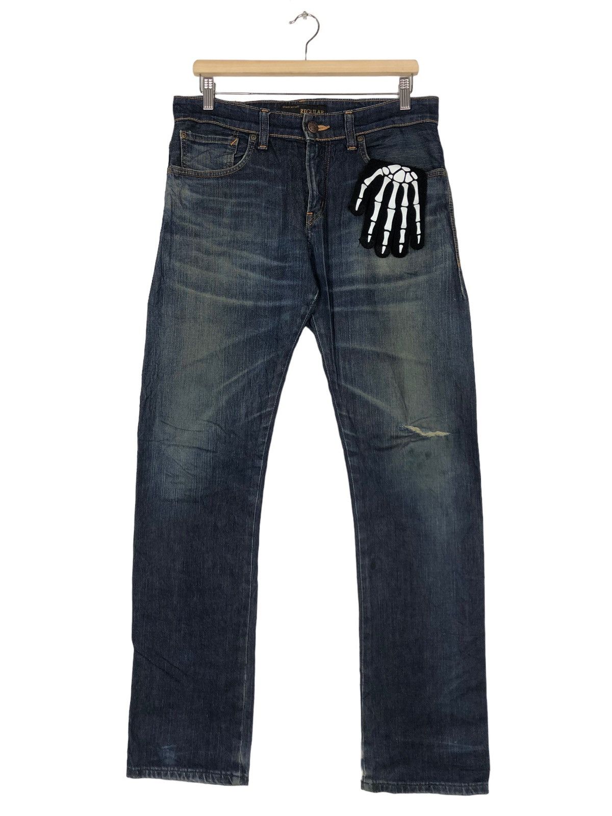 Edwin 🔥90’s VINTAGE EDWIN 503ZERO MADE IN JAPAN DENIM JEANS Size US 32 / EU 48 - 1 Thumbnail