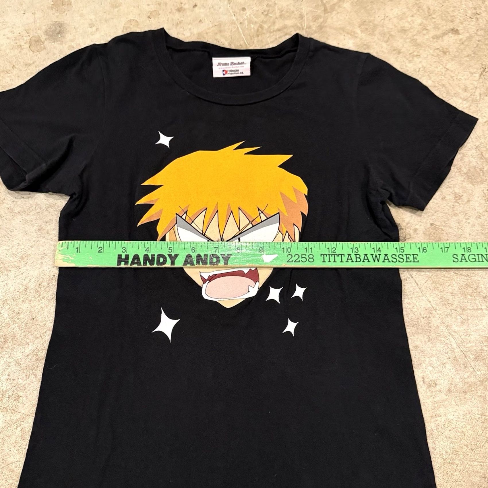 Vintage VINTAGE Rare Shirt XS Black Fruits Basket Kusama Cartoon Anime Size MEASUREMENTS Size US XS / EU 42 / 0 - 6 Thumbnail
