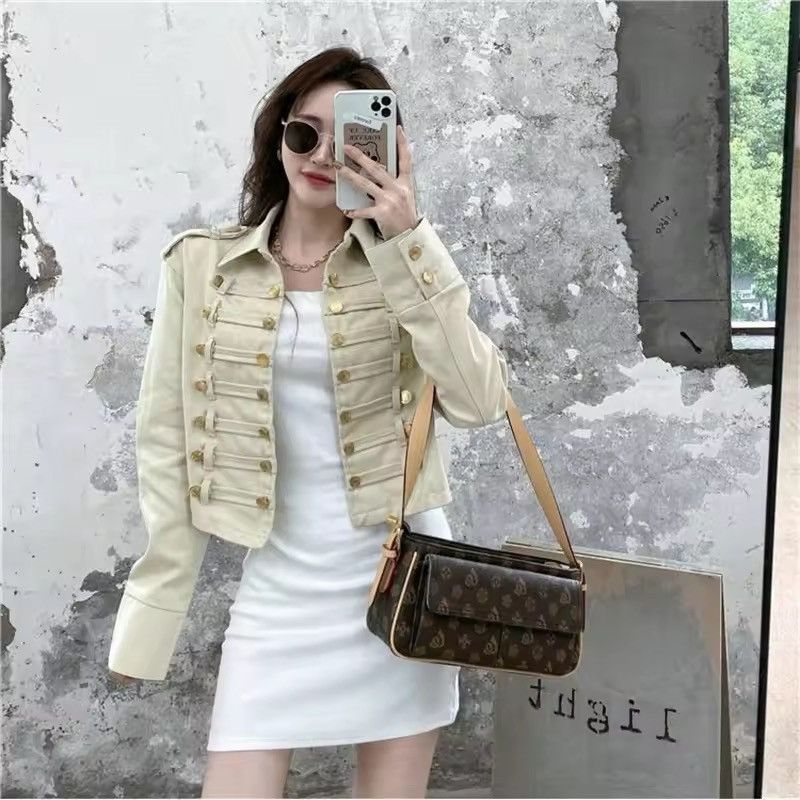 Japanese Brand Military Style Denim Jacket Size M / US 6-8 / IT 42-44 - 4 Thumbnail