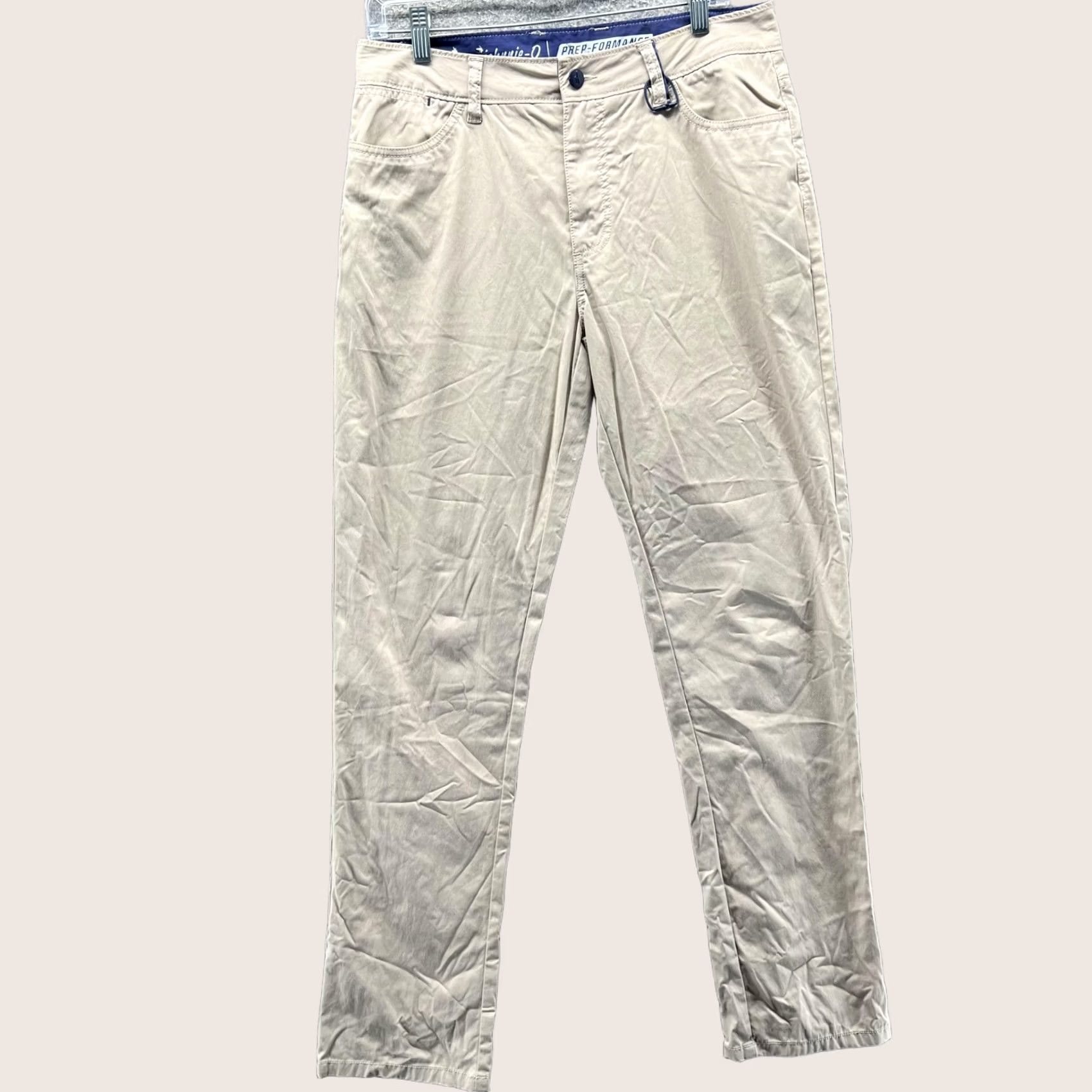 johnnie-O johnnie-O Pants Mens 32x32 Khaki Prep-Formance Stretch Golf Casual Chino Size US 32 / EU 48 - 1 Thumbnail