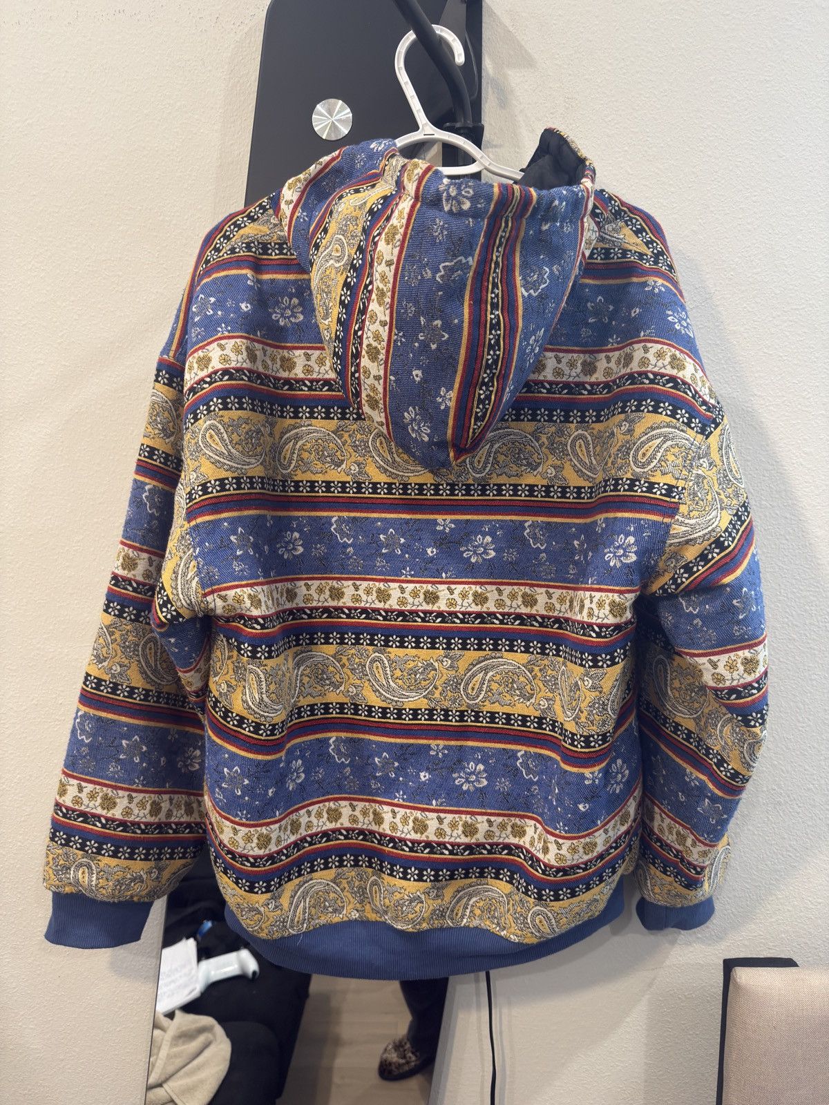 Pleasures Pleasures Paisley Heavy Hoody Size US L / EU 52-54 / 3 - 3 Thumbnail