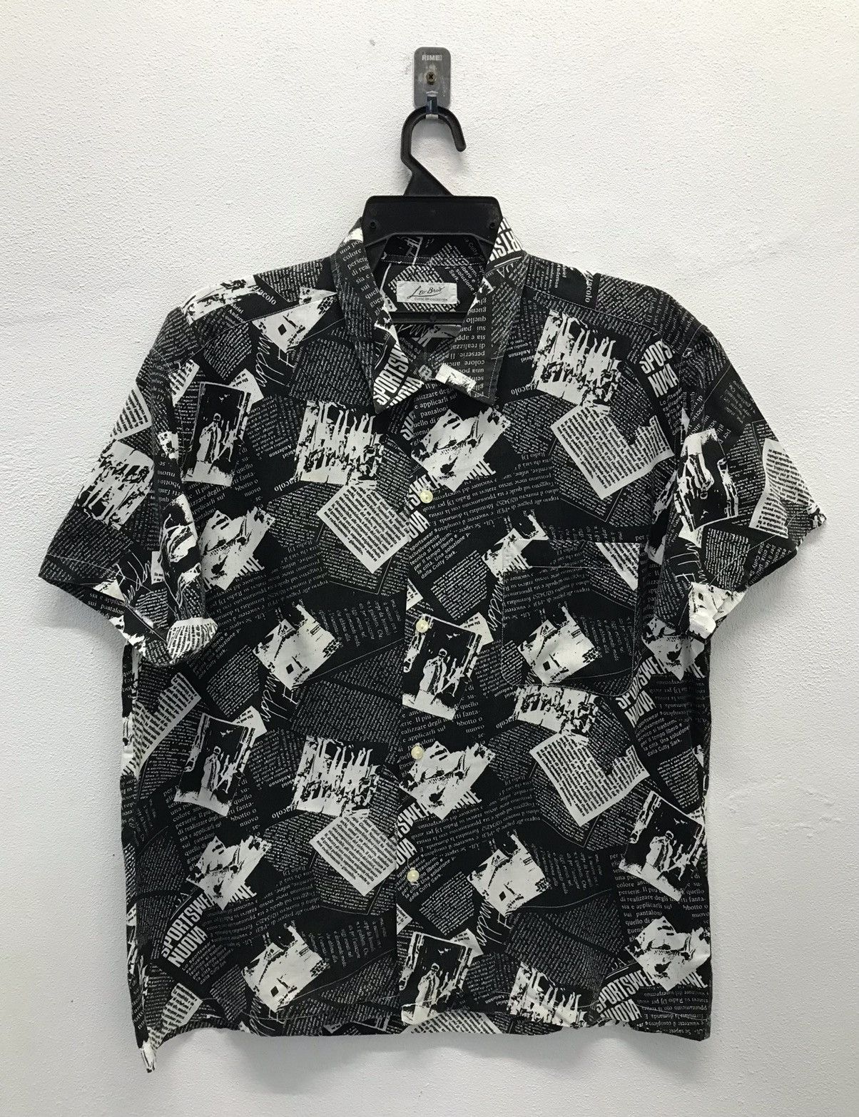Vintage Vintage Leo Bro’s Short Sleeve Shirt Button Up Size US L / EU 52-54 / 3 - 1 Thumbnail