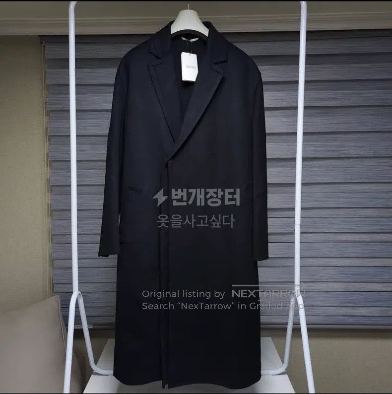 Valentino Valentino Single row wool coat coat Size US L / EU 52-54 / 3 - 3 Thumbnail