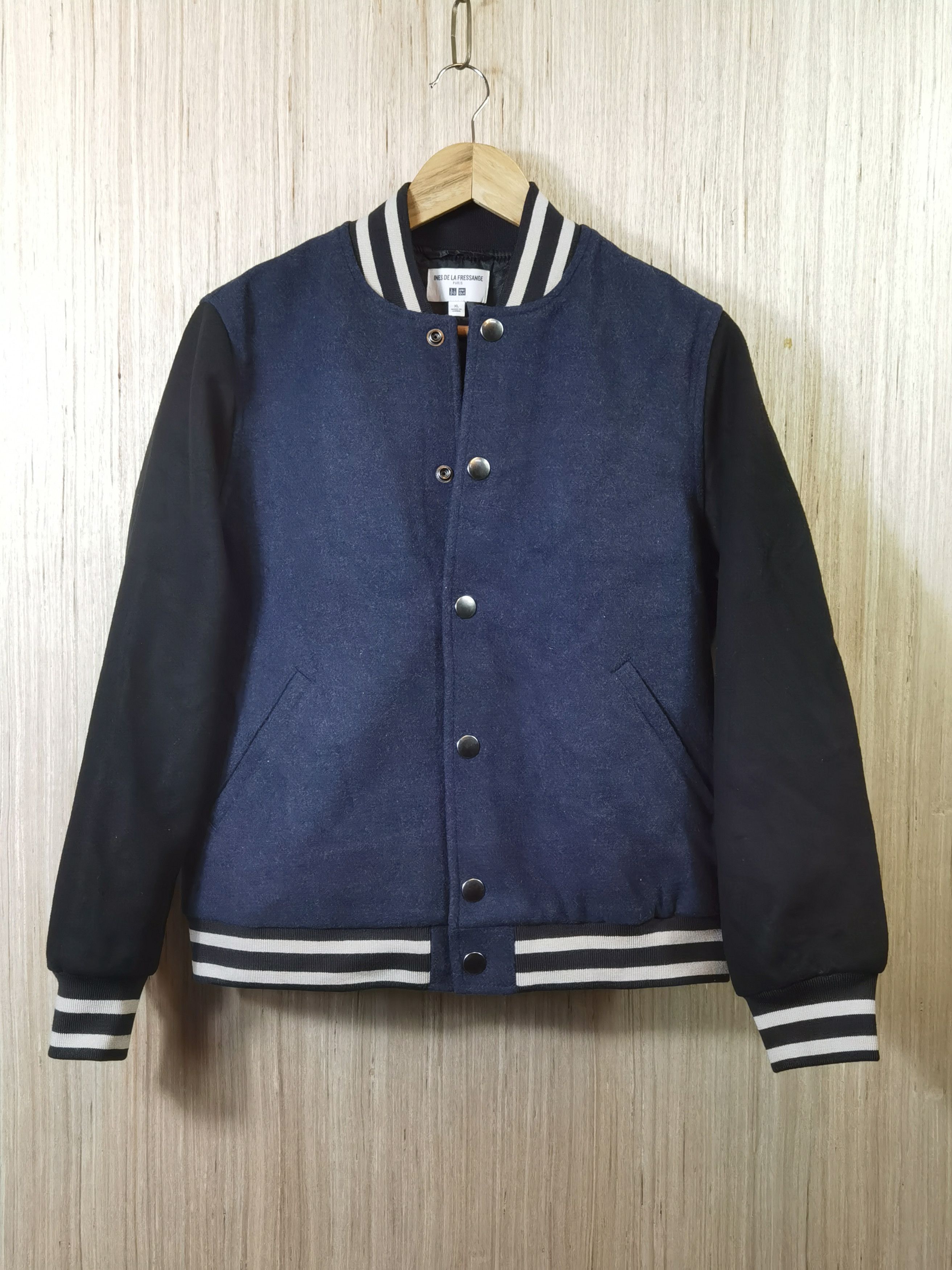 G6 UNIQLO Ines de la Fressange Bomber varsity like new