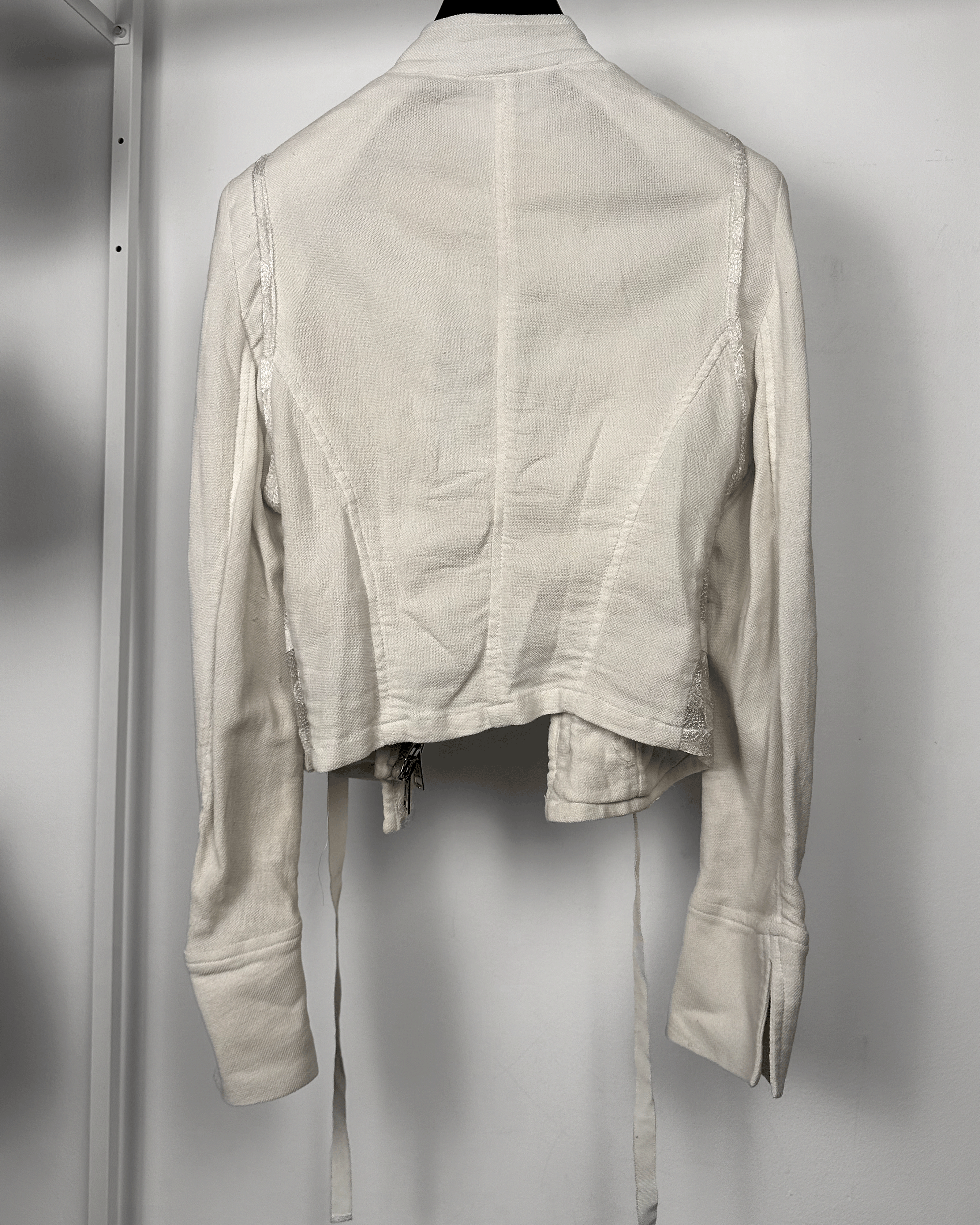 Ann Demeulemeester Ann Demeulemeester Viscose Blend Blouse Jacket Size US S / EU 44-46 / 1 - 7 Thumbnail