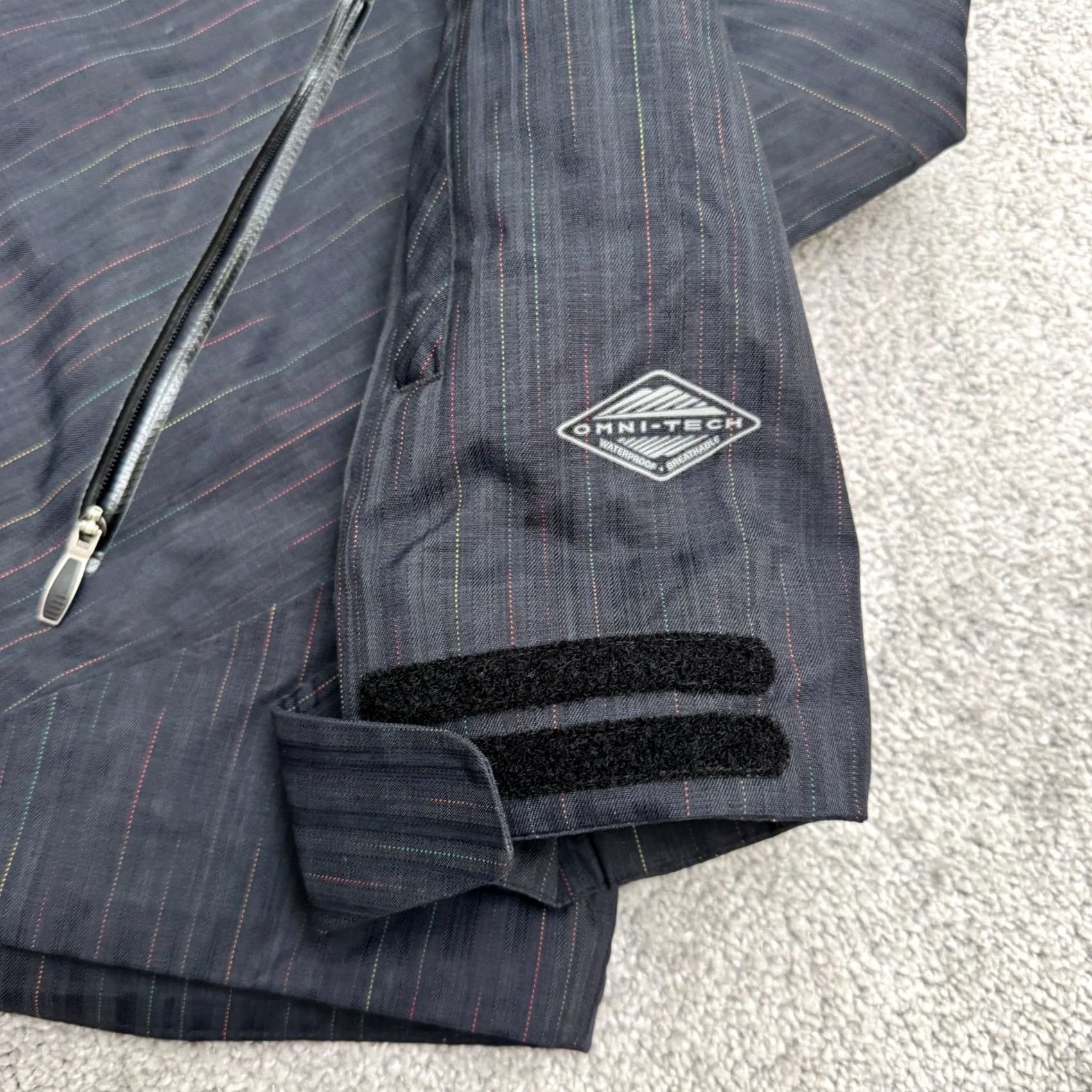 Vintage Columbia Titanium Omni-tech Hoodie Windbreaker Jacket Womens Large Dark Blue - Stylish, Outdoor - Retail Size L / US 10 / IT 46 - 6 Thumbnail