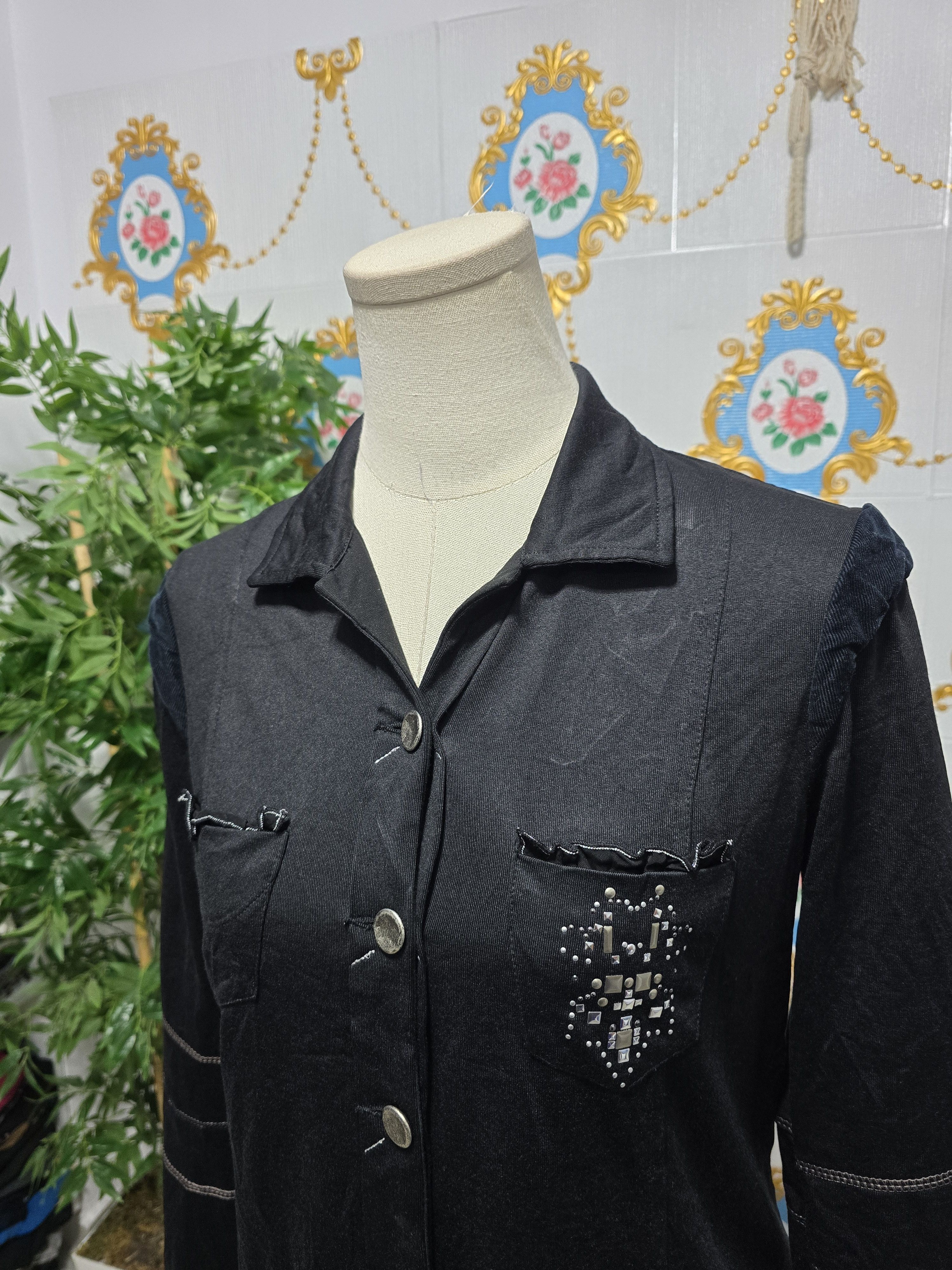 Marithe + Francois Girbaud Marithe + François Girbaud womens Vintage Jacket Size M / US 6-8 / IT 42-44 - 2 Thumbnail