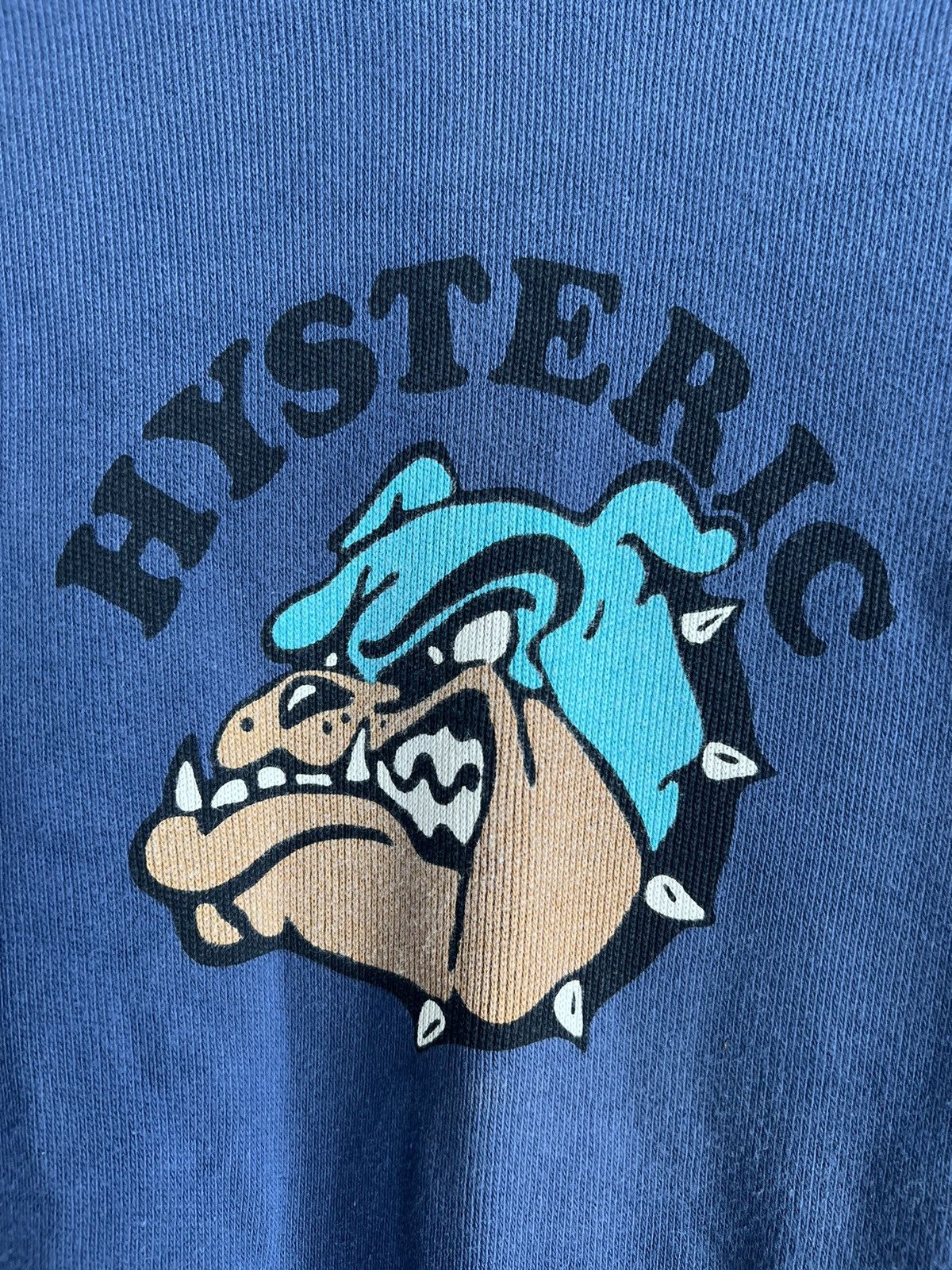 Hysteric Glamour 1990s Hysteric Glamour Bull Dog Baggy Crewneck Sweater Size US M / EU 48-50 / 2 - 7 Thumbnail