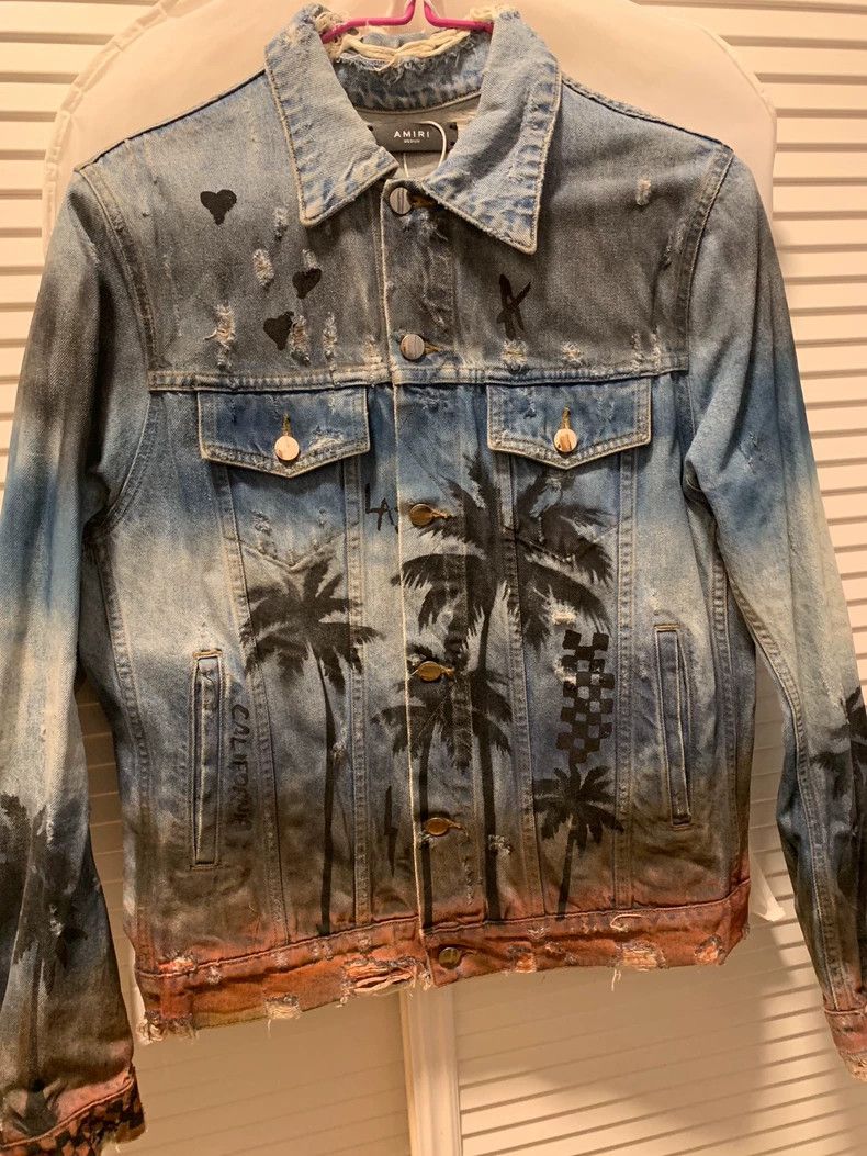 Amiri Amiri 18ss palm tree jacket Size US M / EU 48-50 / 2 - 1 Thumbnail