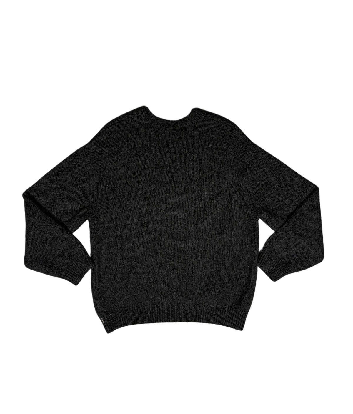 Supreme Supreme Knit Sweater Black Logo Size M Size US M / EU 48-50 / 2 - 2 Thumbnail