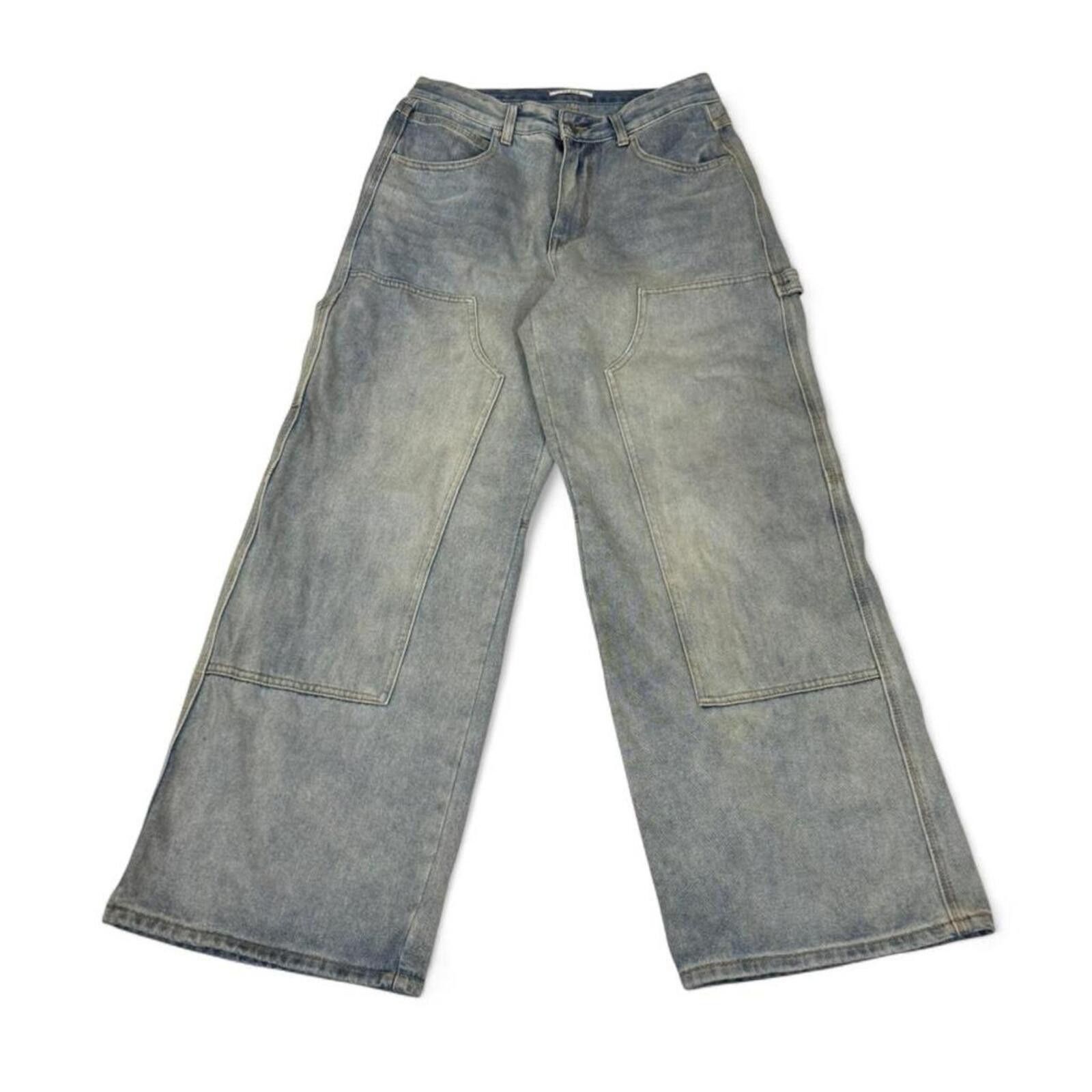 True Religion Space double knee baggy carpenter denim pants Size US 32 / EU 48 - 1 Thumbnail
