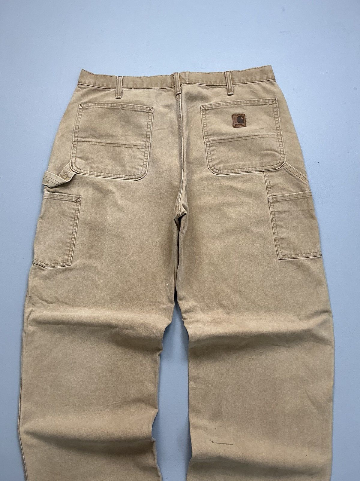 Carhartt Vintage Carhartt B11 BRN carpenter workwear denim Size US 36 / EU 52 - 9 Thumbnail